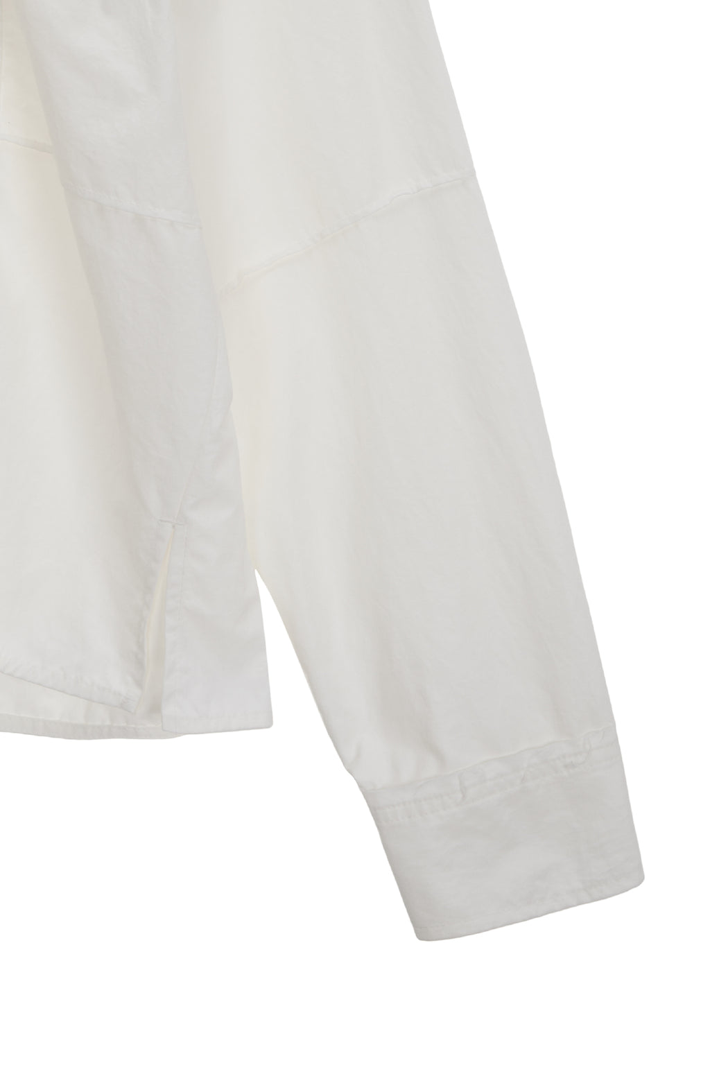 Matin Kim - Deconstruction Crinkle Shirt (White) product image 4 | TRAB K-Fashion Australia