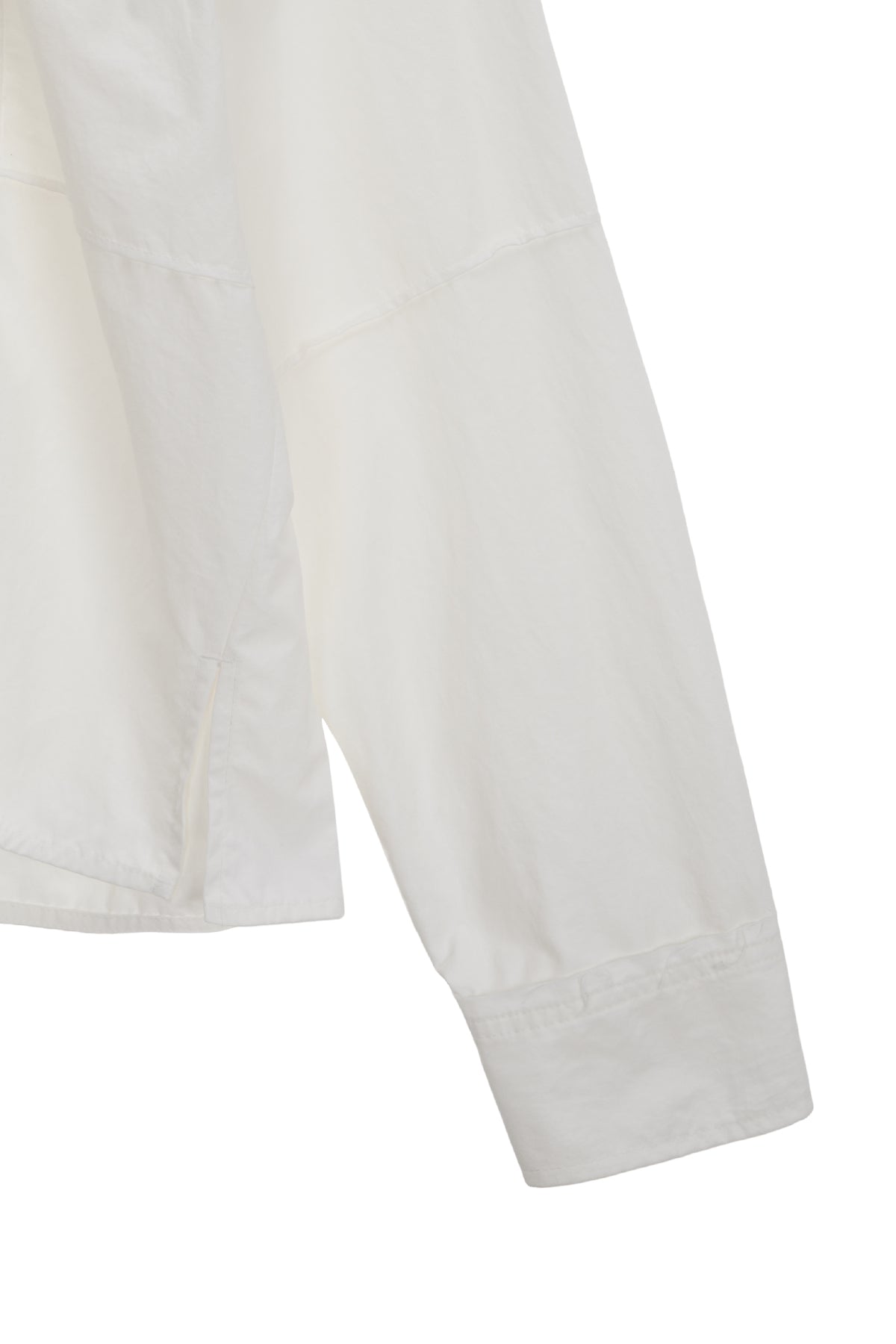 Matin Kim - Deconstruction Crinkle Shirt (White) product image 4 | TRAB K-Fashion Australia