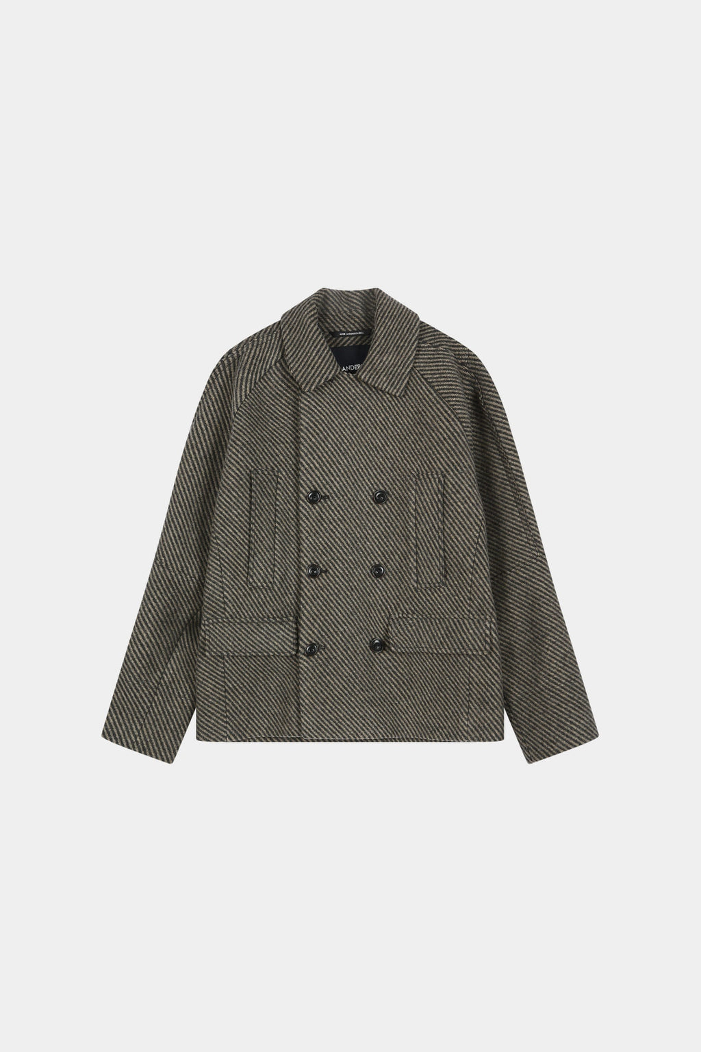 Andersson Bell - Brighton Wool Pea Coat (Brown) product image 10 | TRAB K-Fashion Australia