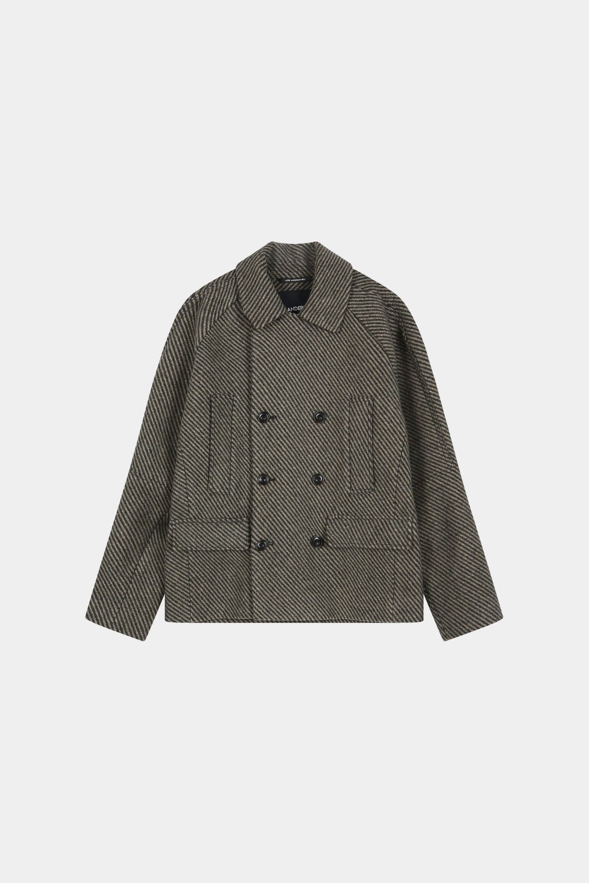 Andersson Bell - Brighton Wool Pea Coat (Brown) product image 10 | TRAB K-Fashion Australia