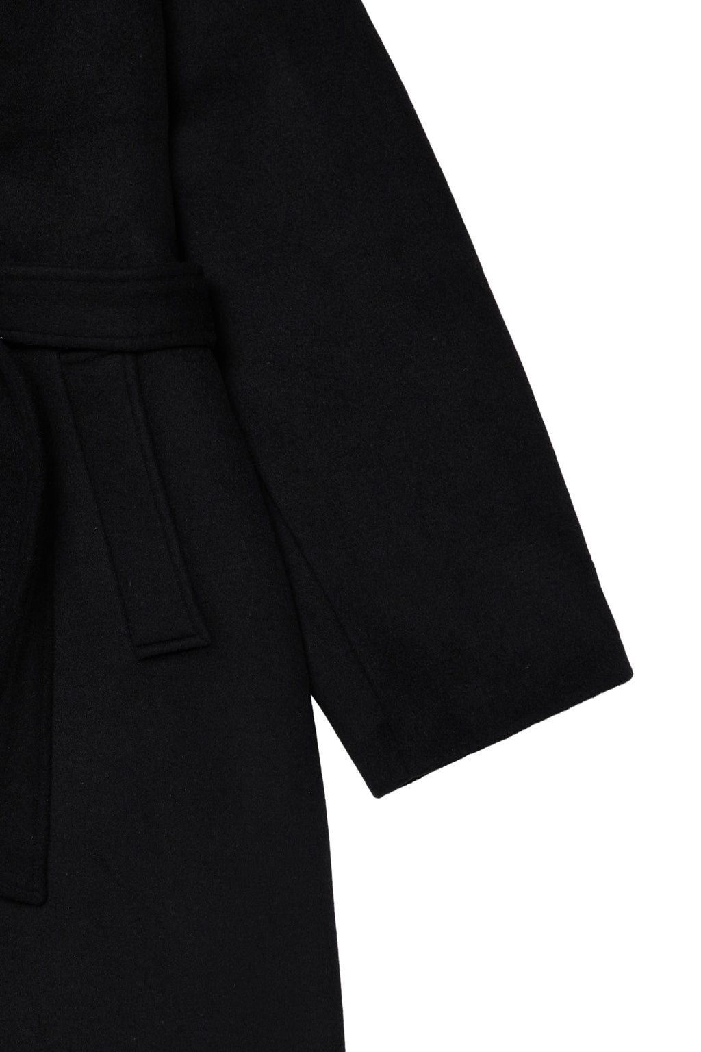 Deinet - Cashmere Blend Overfit Long Coat (Black) product image 7 | TRAB K-Fashion Australia