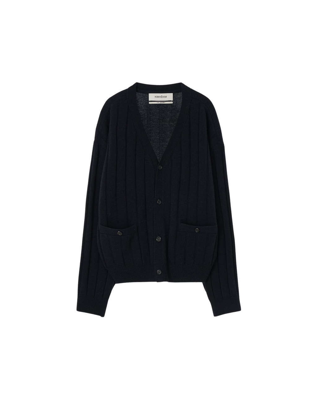 Kimhe Kim - V-Neck Cardigan (Black) product image 10 | TRAB K-Fashion Australia
