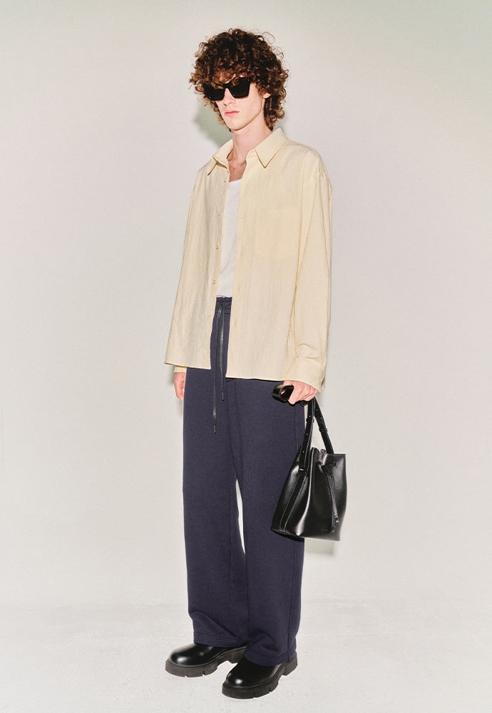 Tonywack - Smooth Brushed-Jersey 4-Pocket Lounge Pants (Deep Navy) product image 3 | TRAB K-Fashion Australia