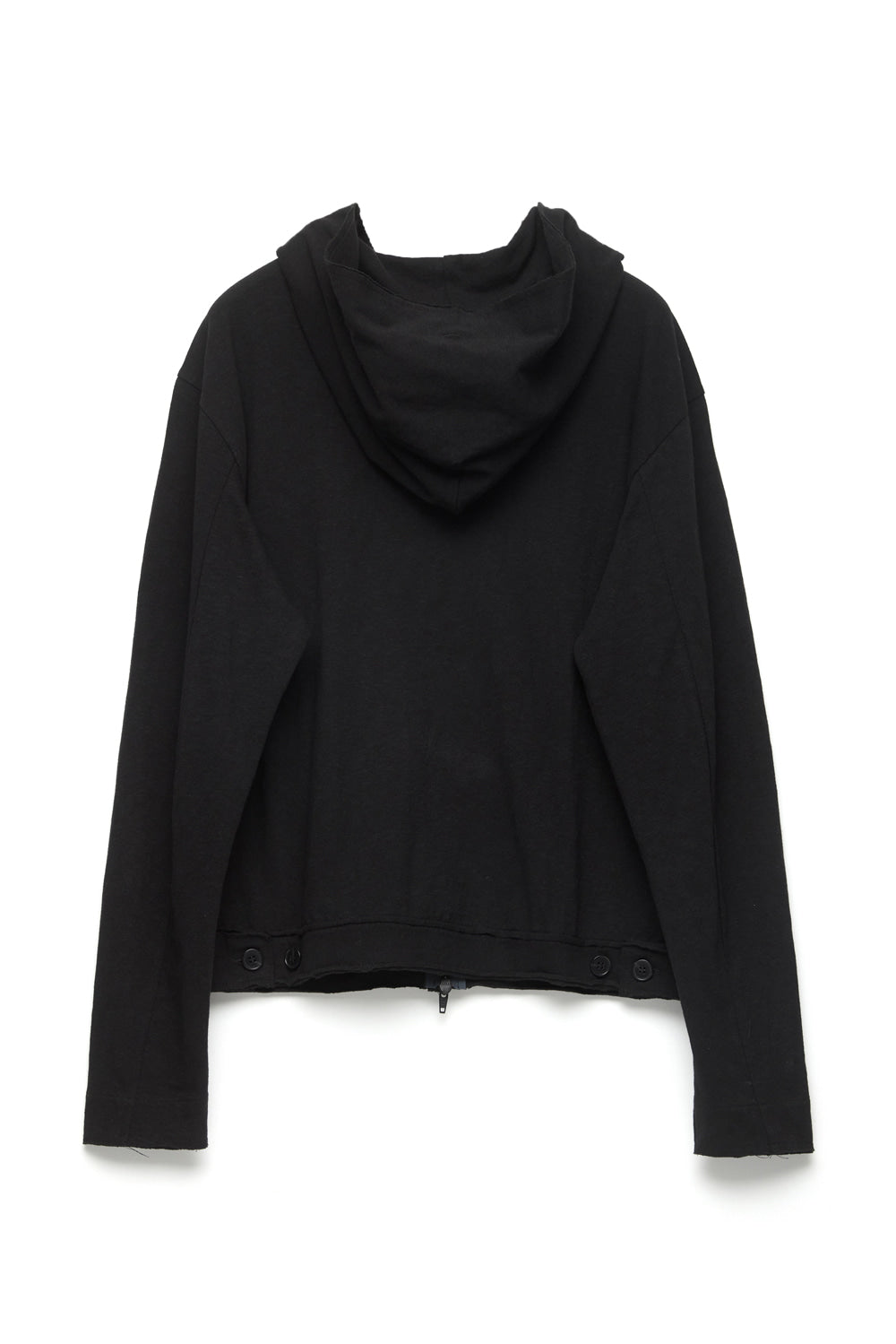 Hatchingroom - Rough Hoodie Slub (Black) product image 2 | TRAB K-Fashion Australia
