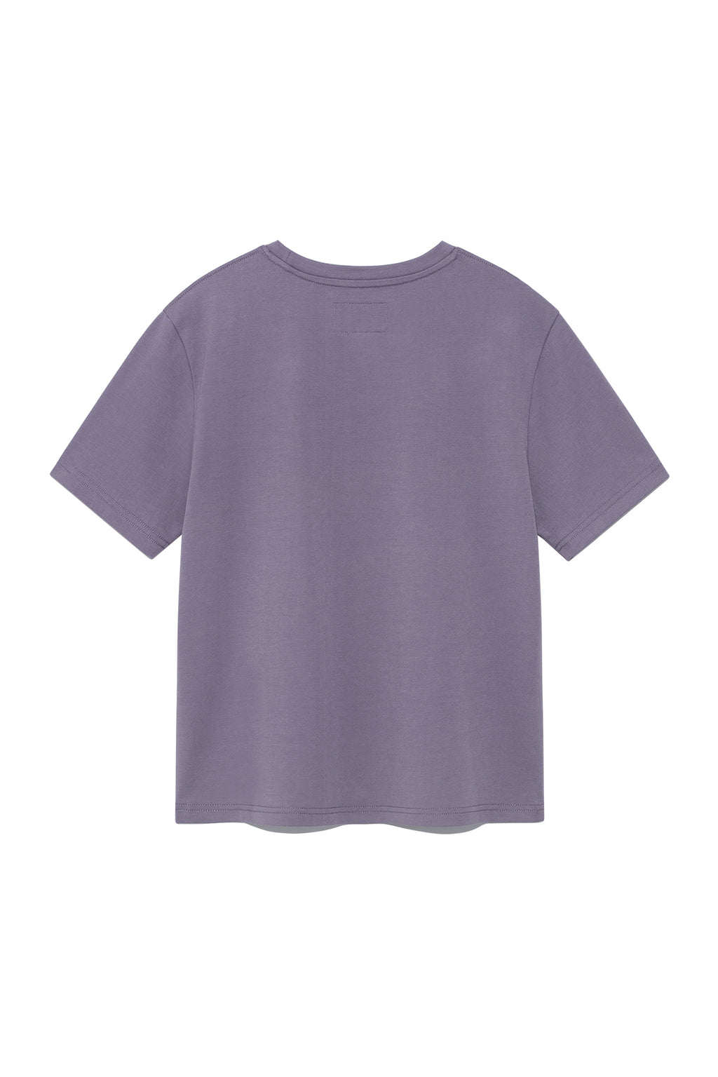 Matin Kim - Logo Point Lettering Graphic Top (Purple) product image 2 | TRAB K-Fashion Australia