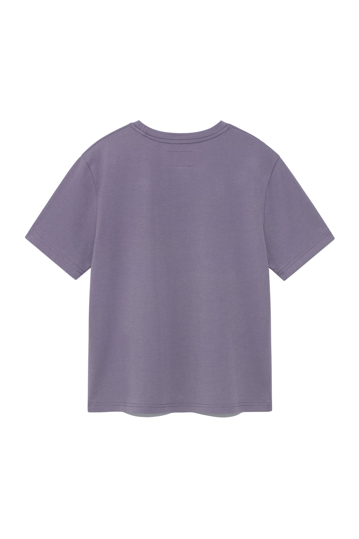 Matin Kim - Logo Point Lettering Graphic Top (Purple) product image 2 | TRAB K-Fashion Australia