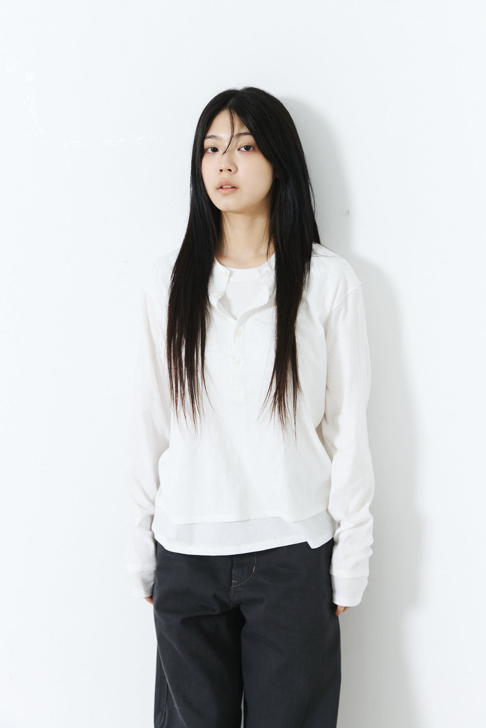 Hatchingroom - Dual Front Tee (White) product image 11 | TRAB K-Fashion Australia