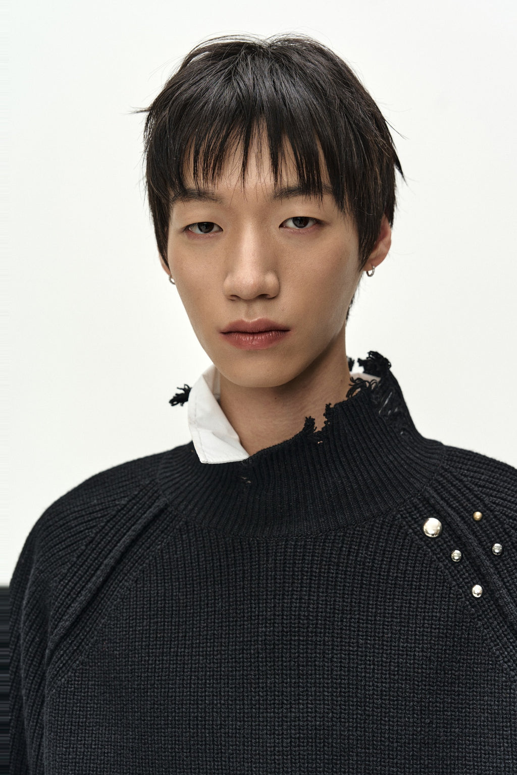 Andersson Bell - Locha Turtle-Neck Sweater (Black) product image 7 | TRAB K-Fashion Australia