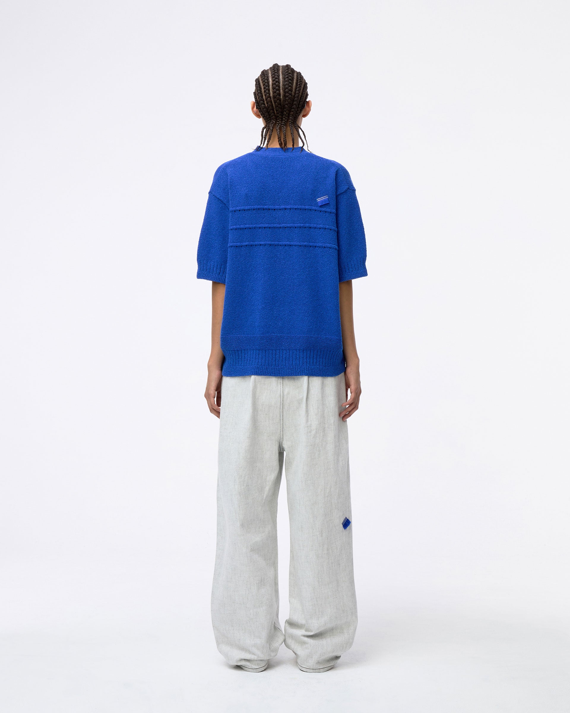 Ader Error - Half Sleeve Knit Product. 59 (Blue) product image 3 | TRAB K-Fashion Australia