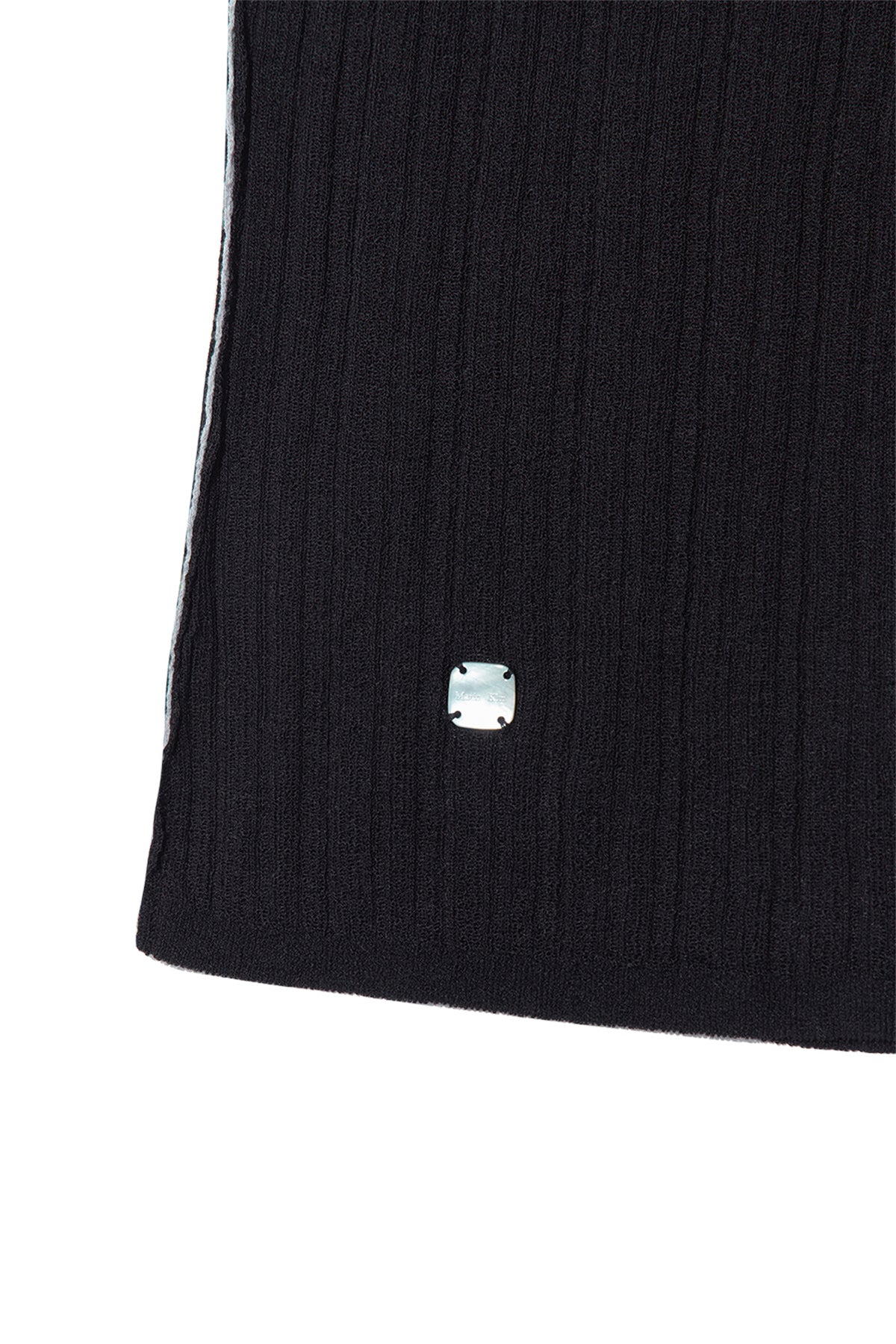 Matin Kim - Layered Button Halter Neck Top (Black) product image 5 | TRAB K-Fashion Australia