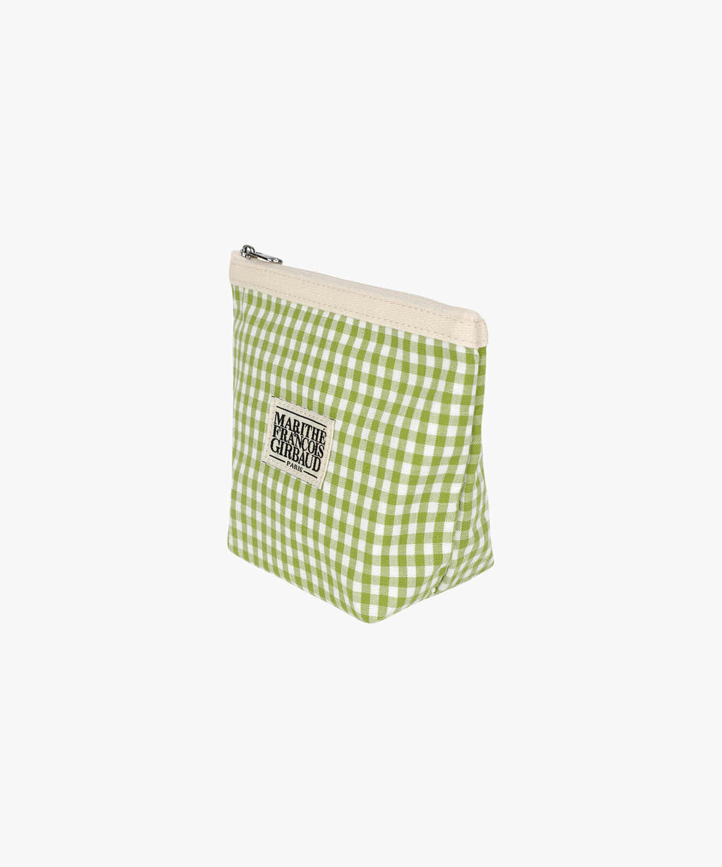 Marithe & Francois Girbaud - Classic Logo Check Pouch (Light Green) product image 2 | TRAB K-Fashion Australia