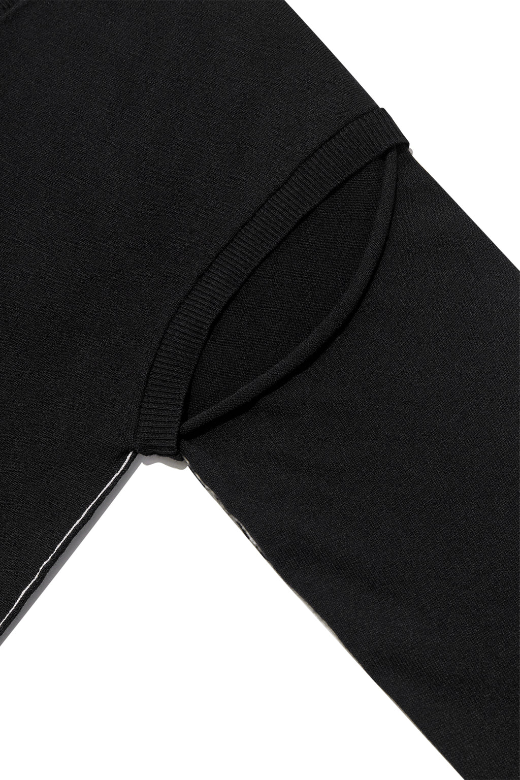 Matin Kim - Slit Detail Button Cardigan (Black) product image 4 | TRAB K-Fashion Australia