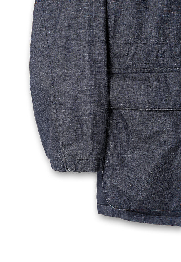 Art if acts - Linen Rain Parka (Navy) product image 17 | TRAB K-Fashion Australia