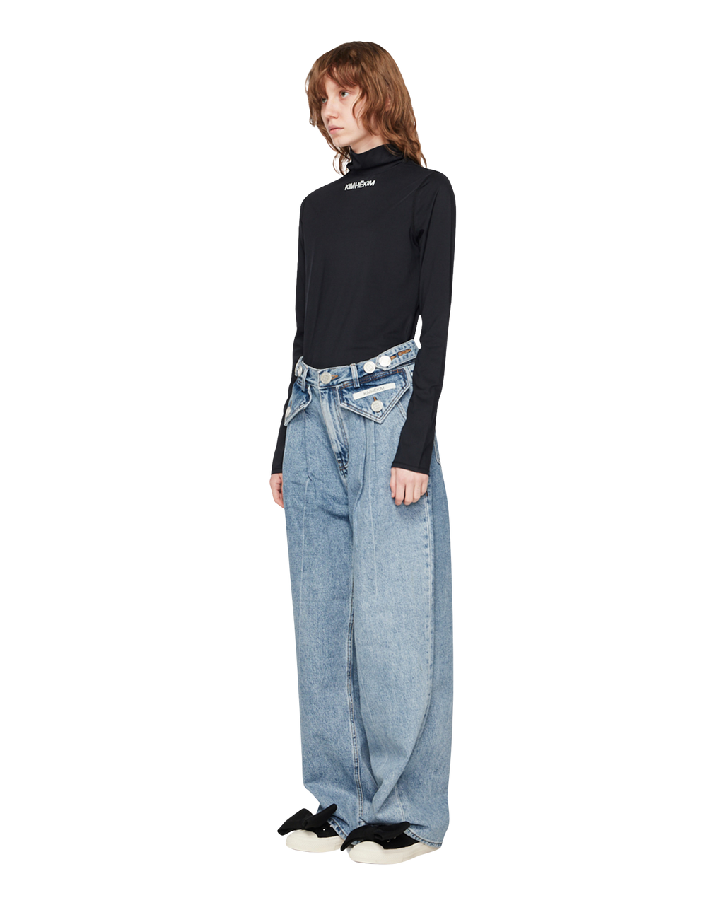 Kimhe Kim - Two Pocket Pants (Sky Blue) product image 2 | TRAB K-Fashion Australia