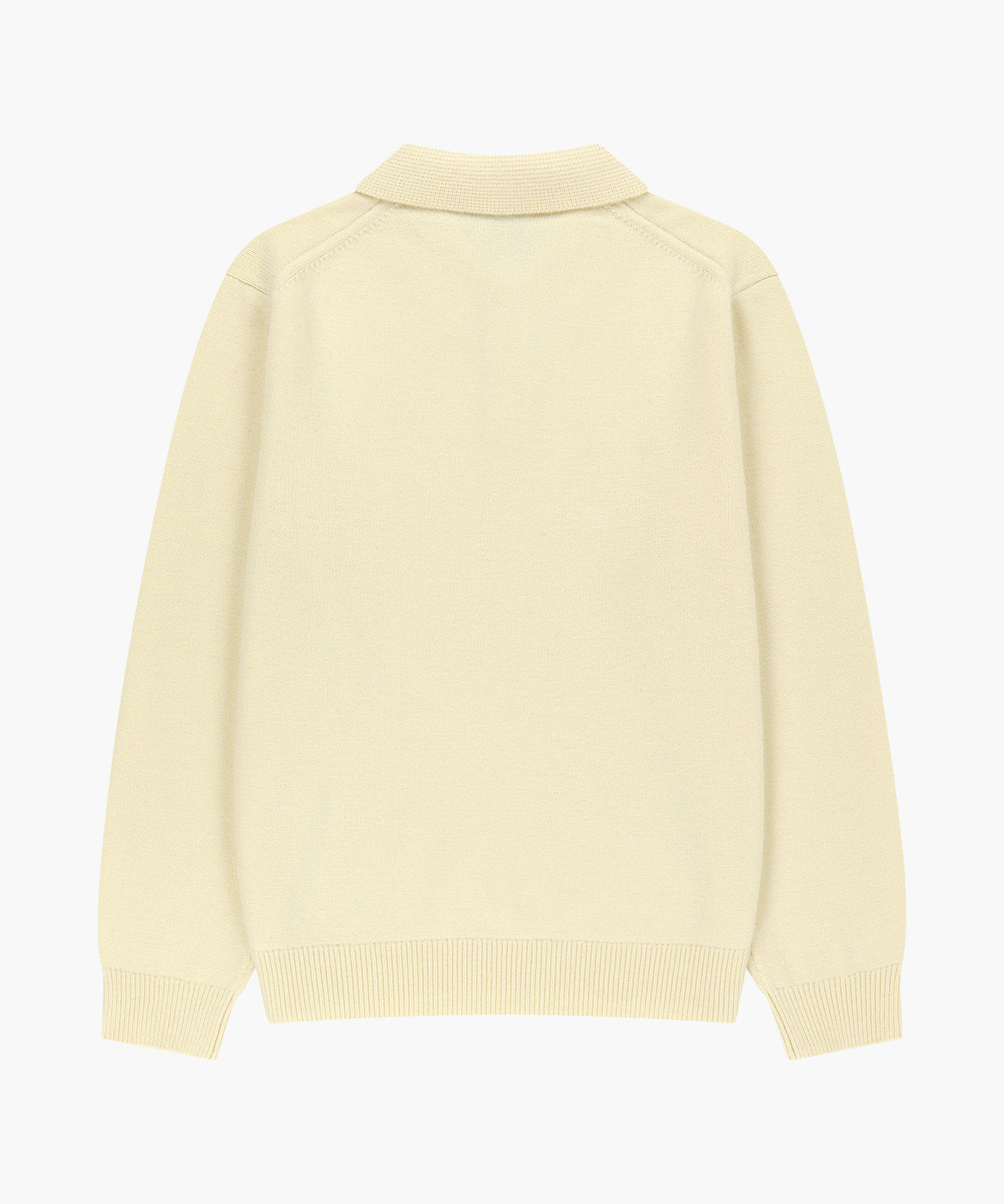 Marithe & Francois Girbaud - Small Classic Logo Collar Knit (Ivory) product image 6 | TRAB K-Fashion Australia