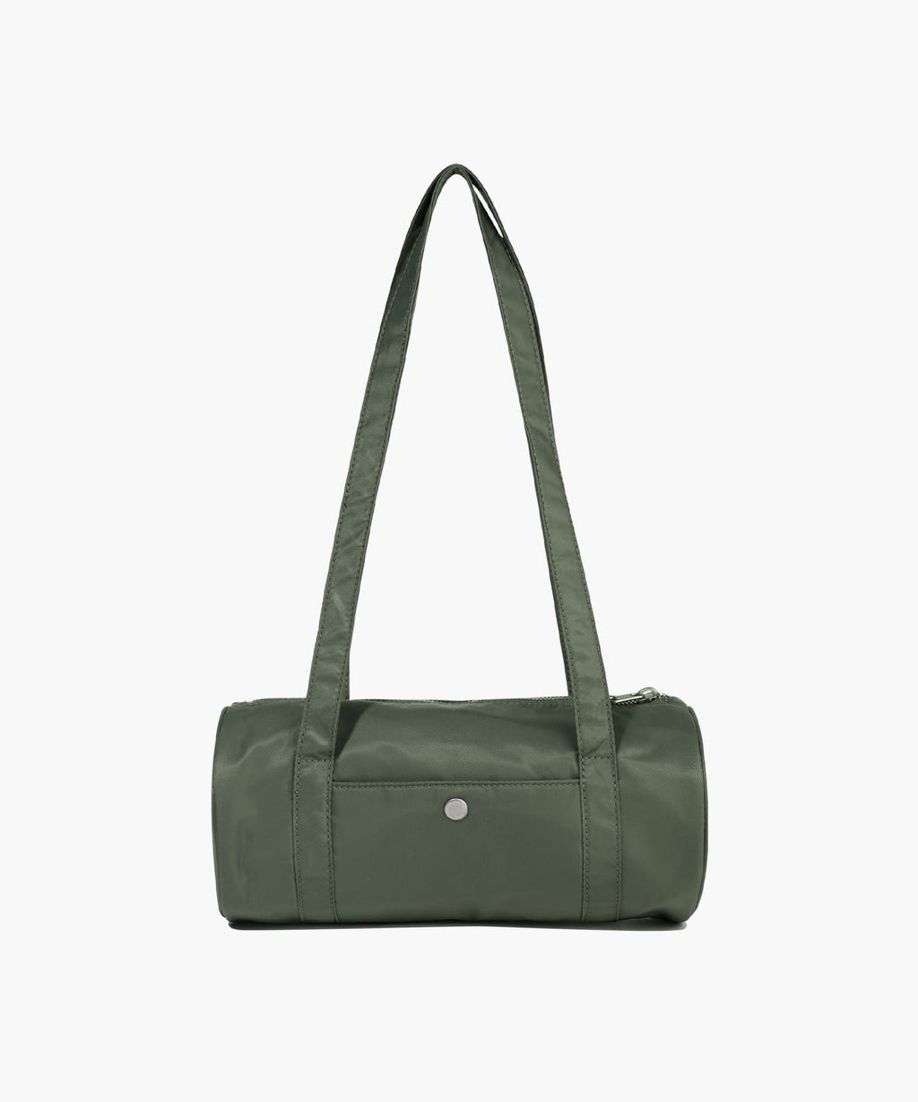 Marithe & Francois Girbaud - Classic Logo Mini Duffle Bag (Gray Khaki) product image 3 | TRAB K-Fashion Australia