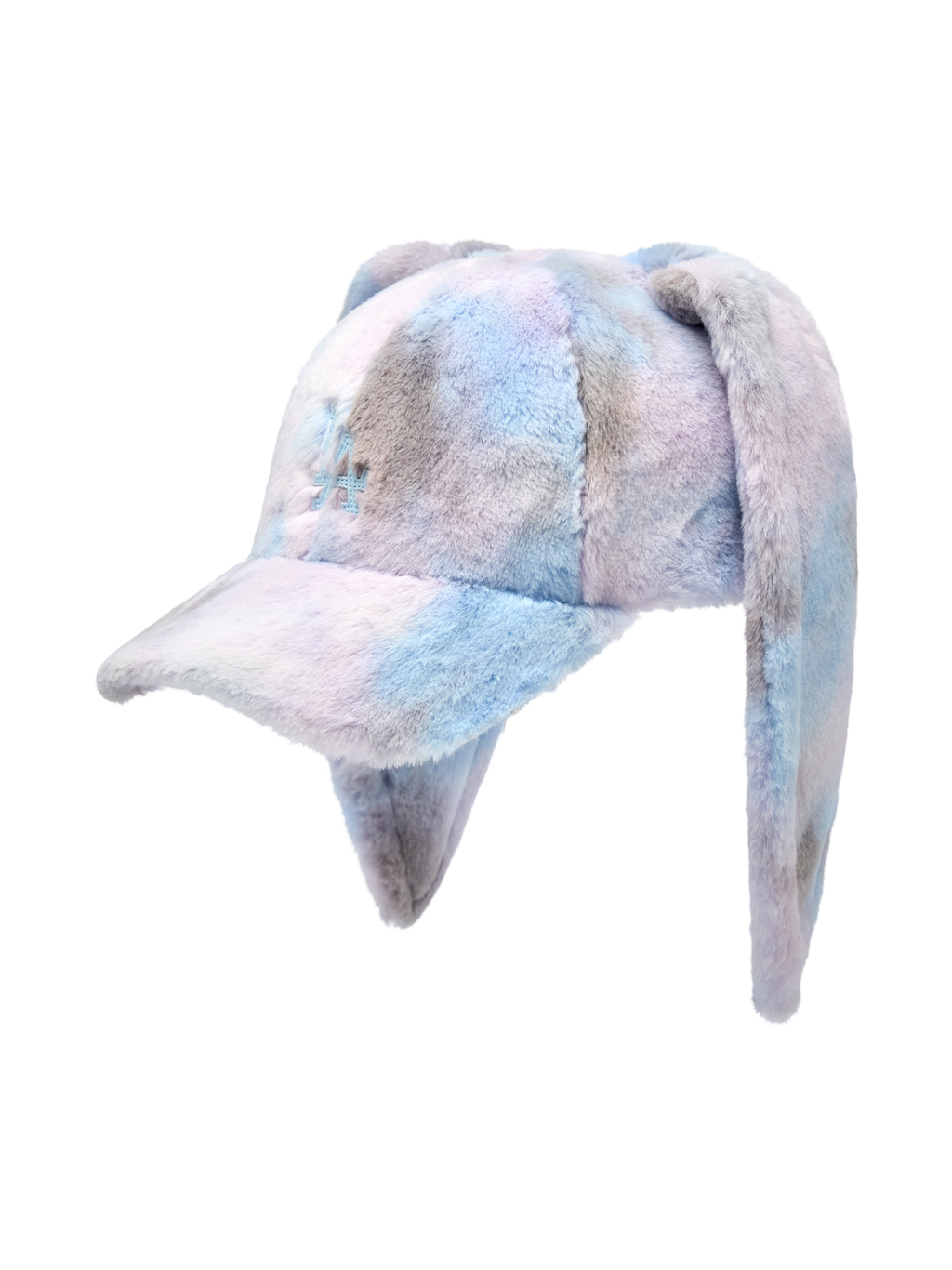 MLB Korea - MLB Bunny Colorful Fur Unstructured Ball Cap LA Dodgers (Lavender) product image 1 | TRAB K-Fashion Australia
