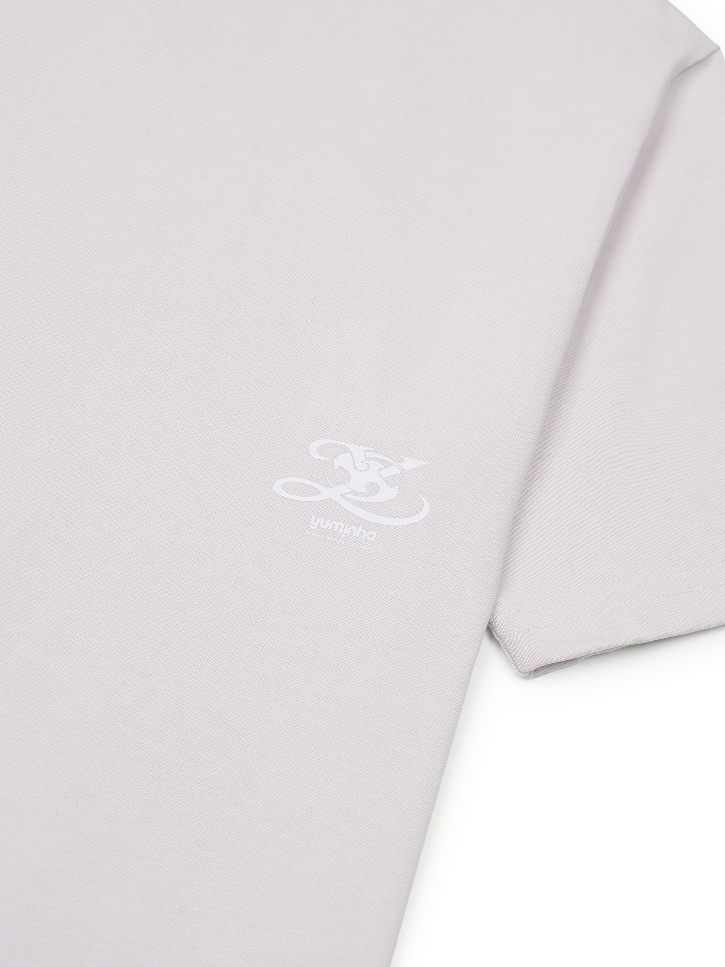 San San Gear - San San X Yuminha Kuruma T-Shirt (Light Purple) product image 4 | TRAB K-Fashion Australia