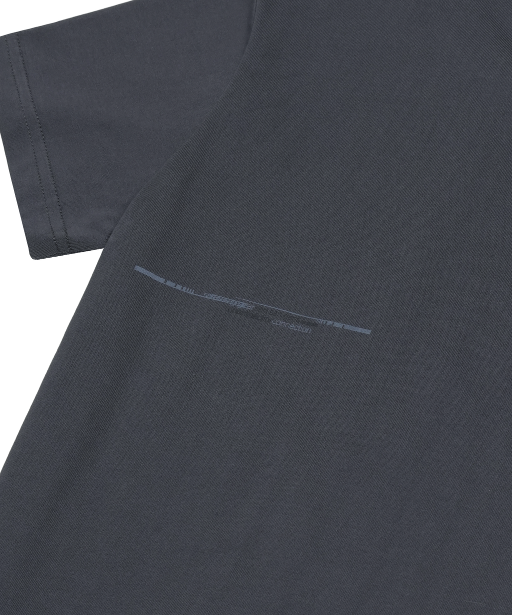 San San Gear - Incision T-Shirt (Blue Charcoal) product image 4 | TRAB K-Fashion Australia