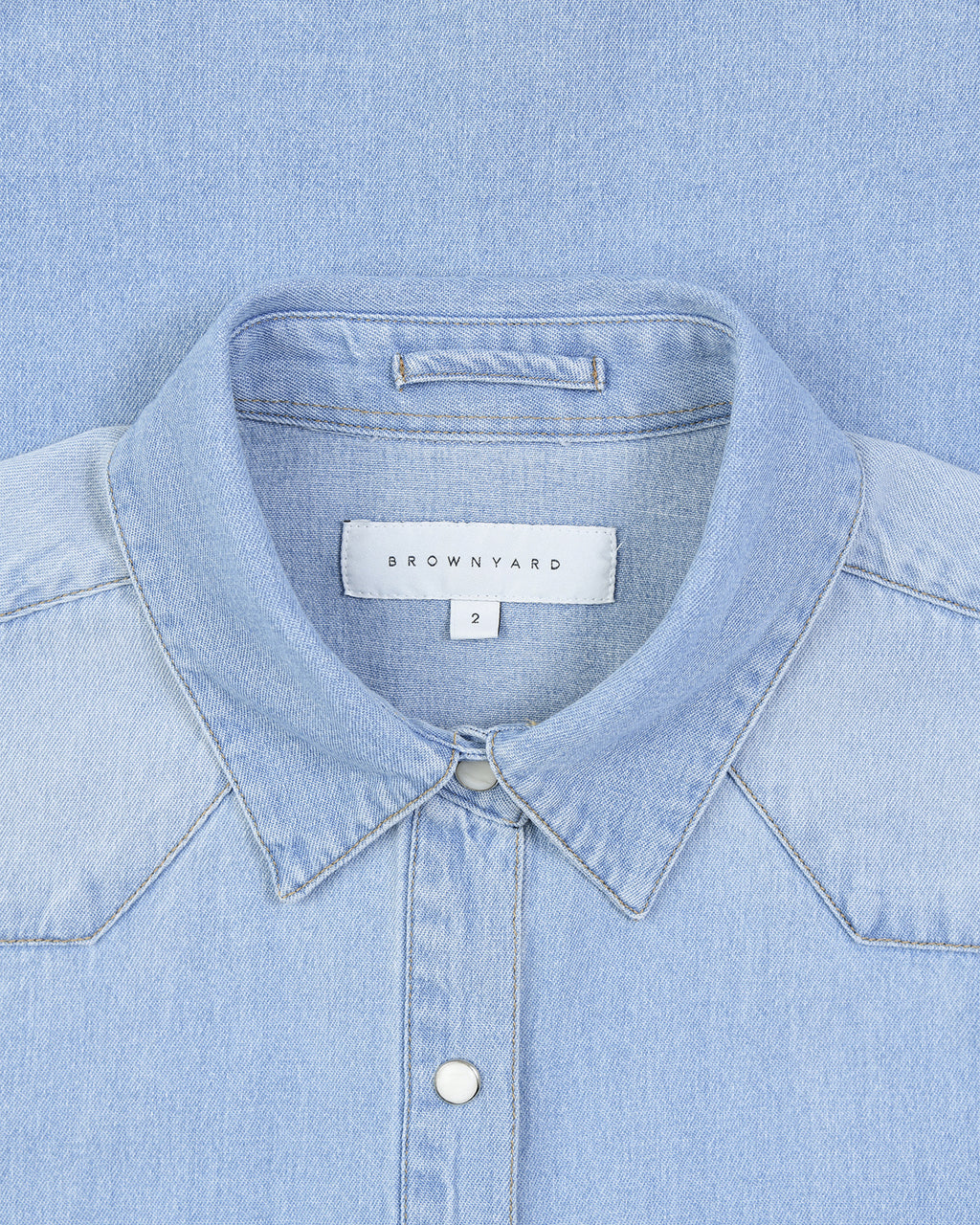 Brownyard - Denim Western Shirt (Blue) product image 6 | TRAB K-Fashion Australia