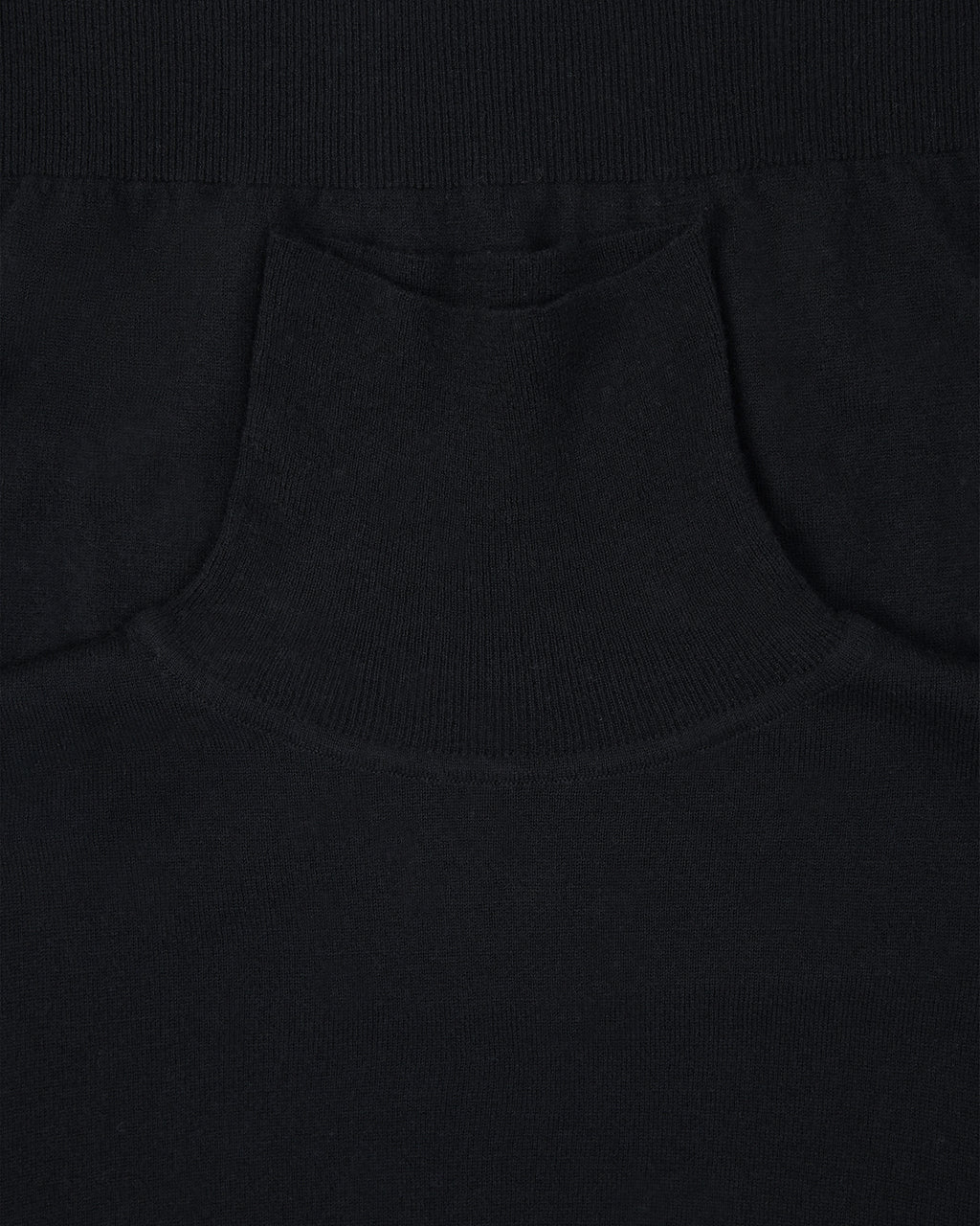 Brownyard - Merino Wool Turtle Neck Knit (Black) product image 6 | TRAB K-Fashion Australia