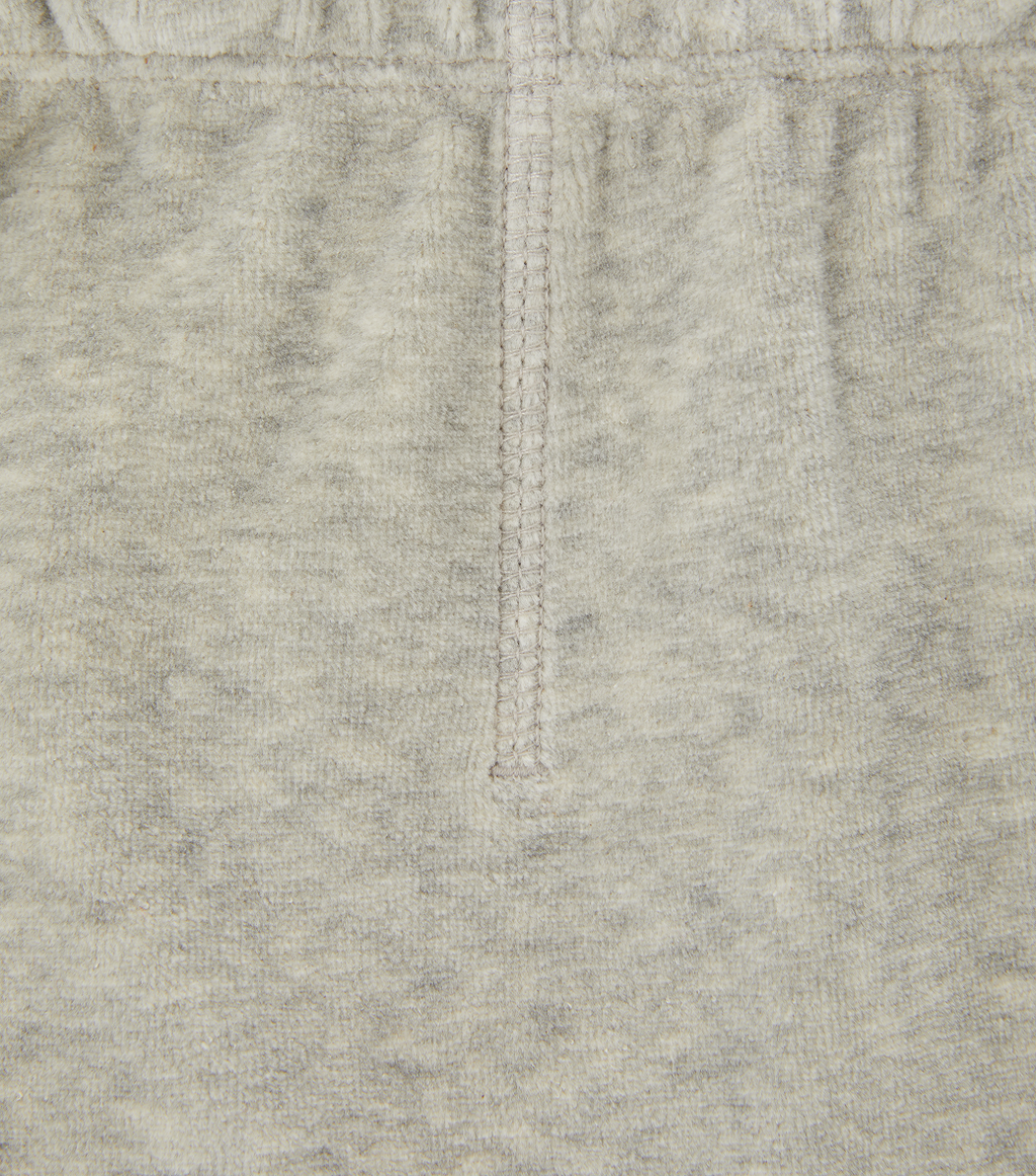 Llege - Velour Low-Rise Training Pants (Grey) product image 4 | TRAB K-Fashion Australia