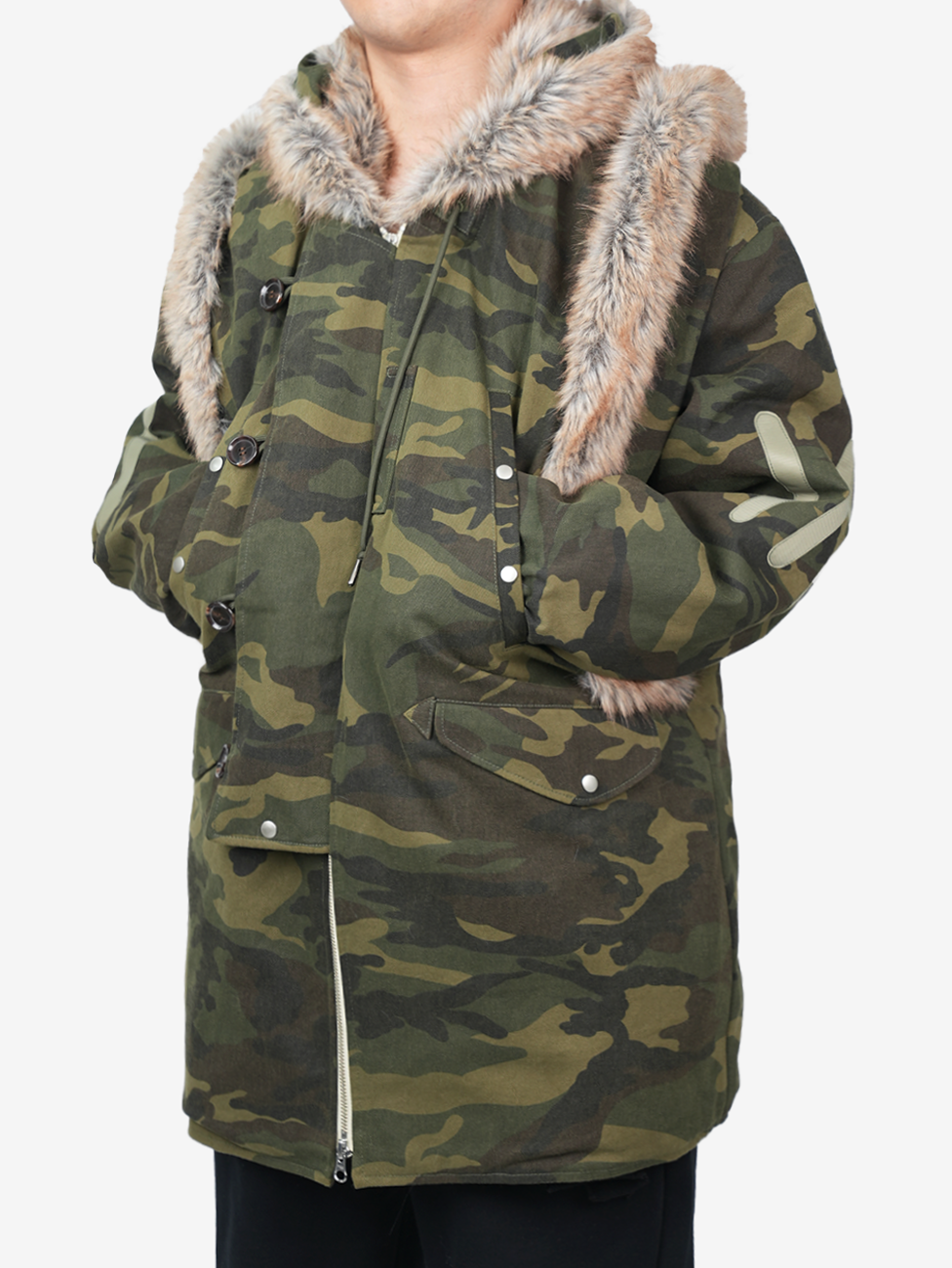 Juntae Kim - Paneled Hoodie N-3b Parka (OC1) product image 4 | TRAB K-Fashion Australia
