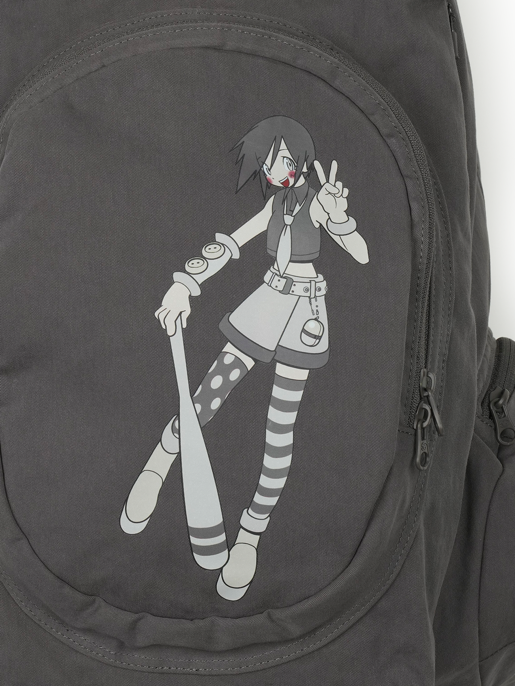 San San Gear - San San X Yuminha Backpack (Charcoal) product image 4 | TRAB K-Fashion Australia