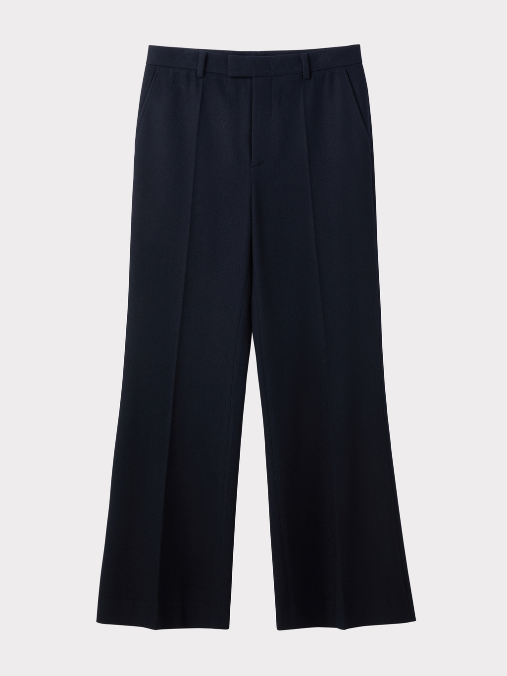 Recto - Wool Blend Flared Pants (Dark Navy) product image 4 | TRAB K-Fashion Australia