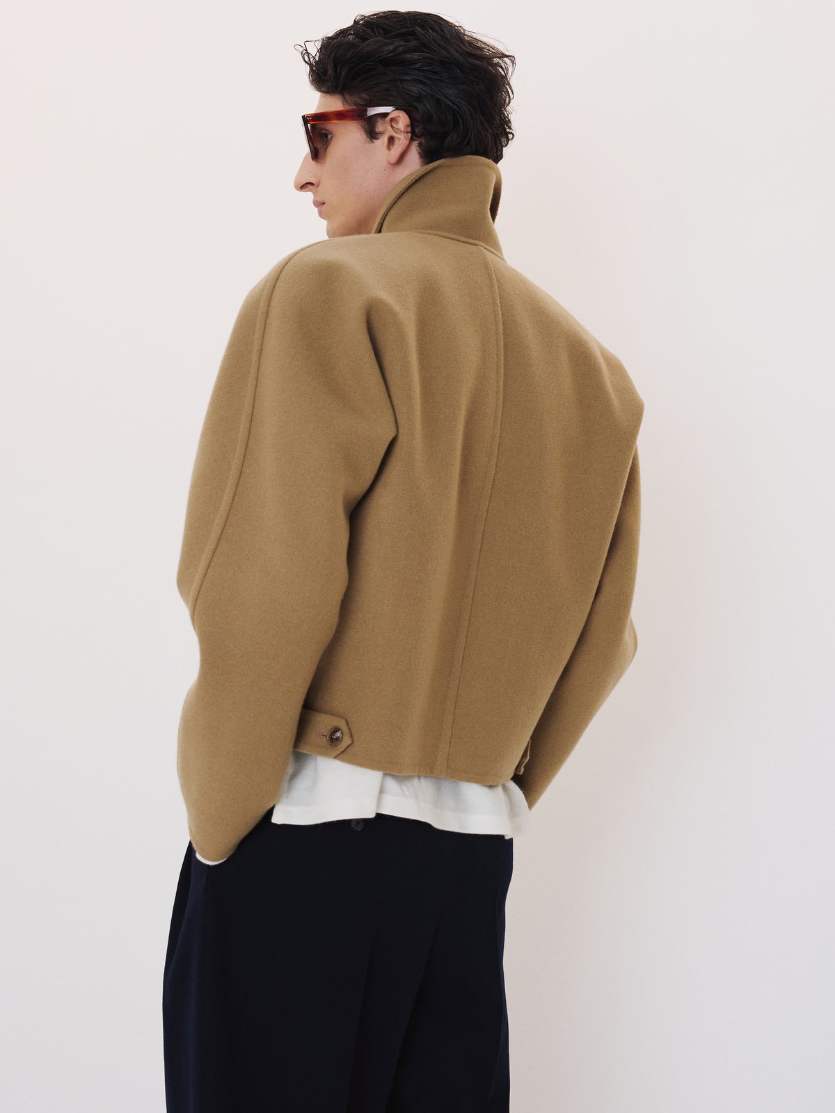 Recto - Handmade Wool Zip Jumper (Camel) product image 4 | TRAB K-Fashion Australia