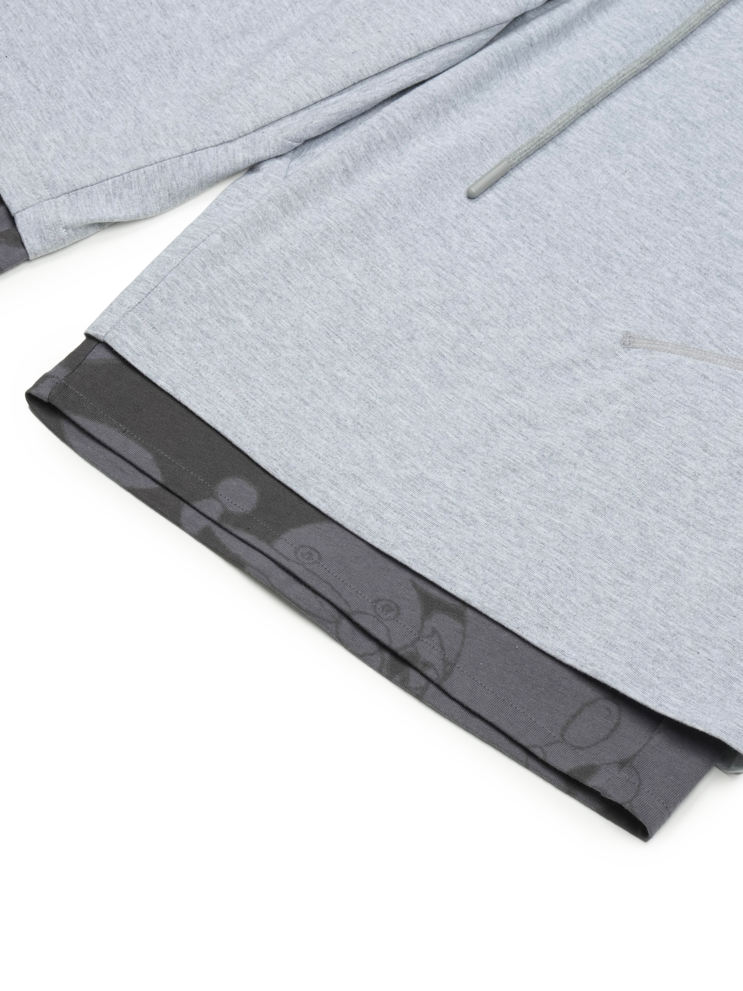 San San Gear - San San X Yuminha Sweatshorts (Melange Grey) product image 4 | TRAB K-Fashion Australia