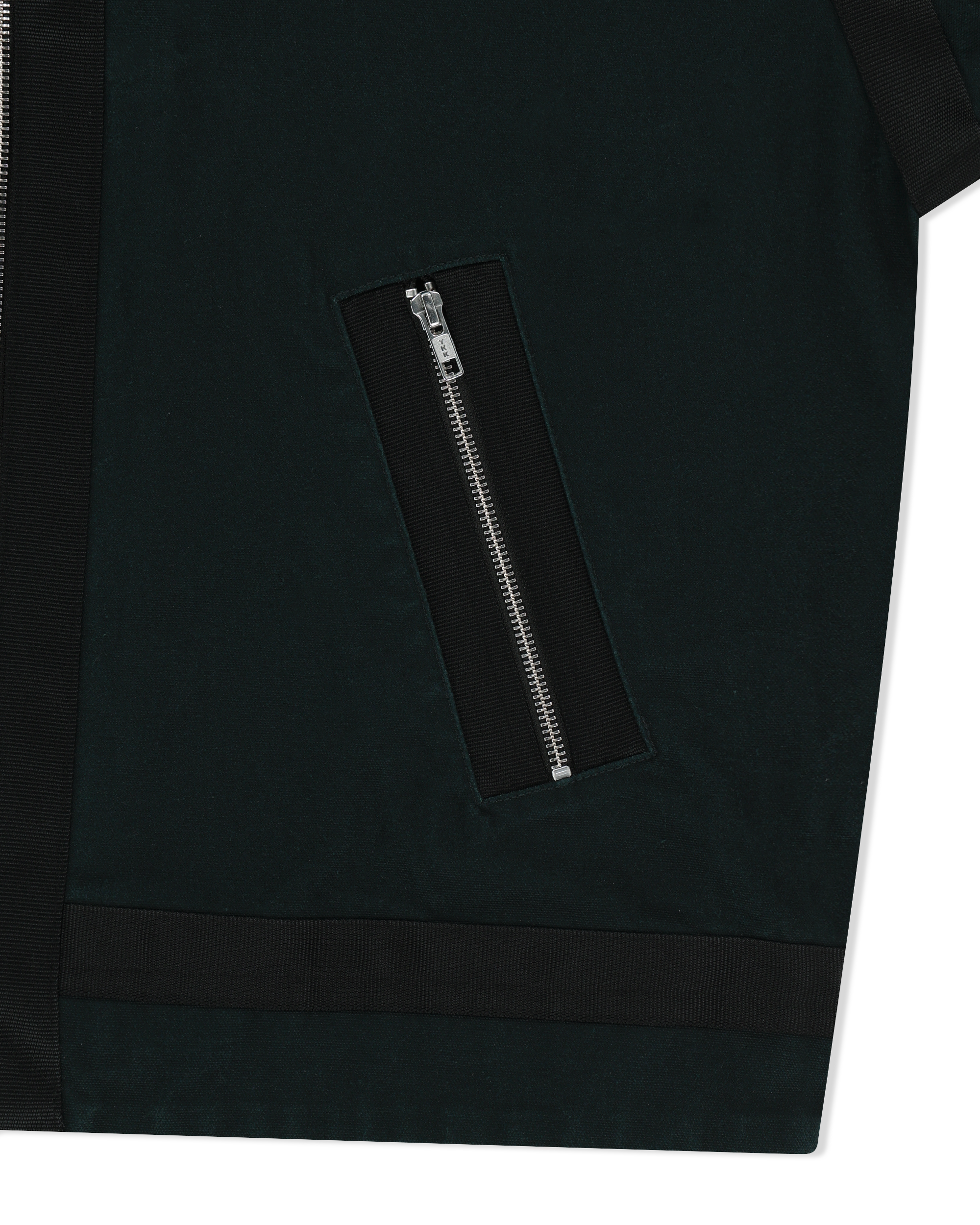 yeseyesee - Tape Detail Canvas Jacket (Black) product image 3 | TRAB K-Fashion Australia
