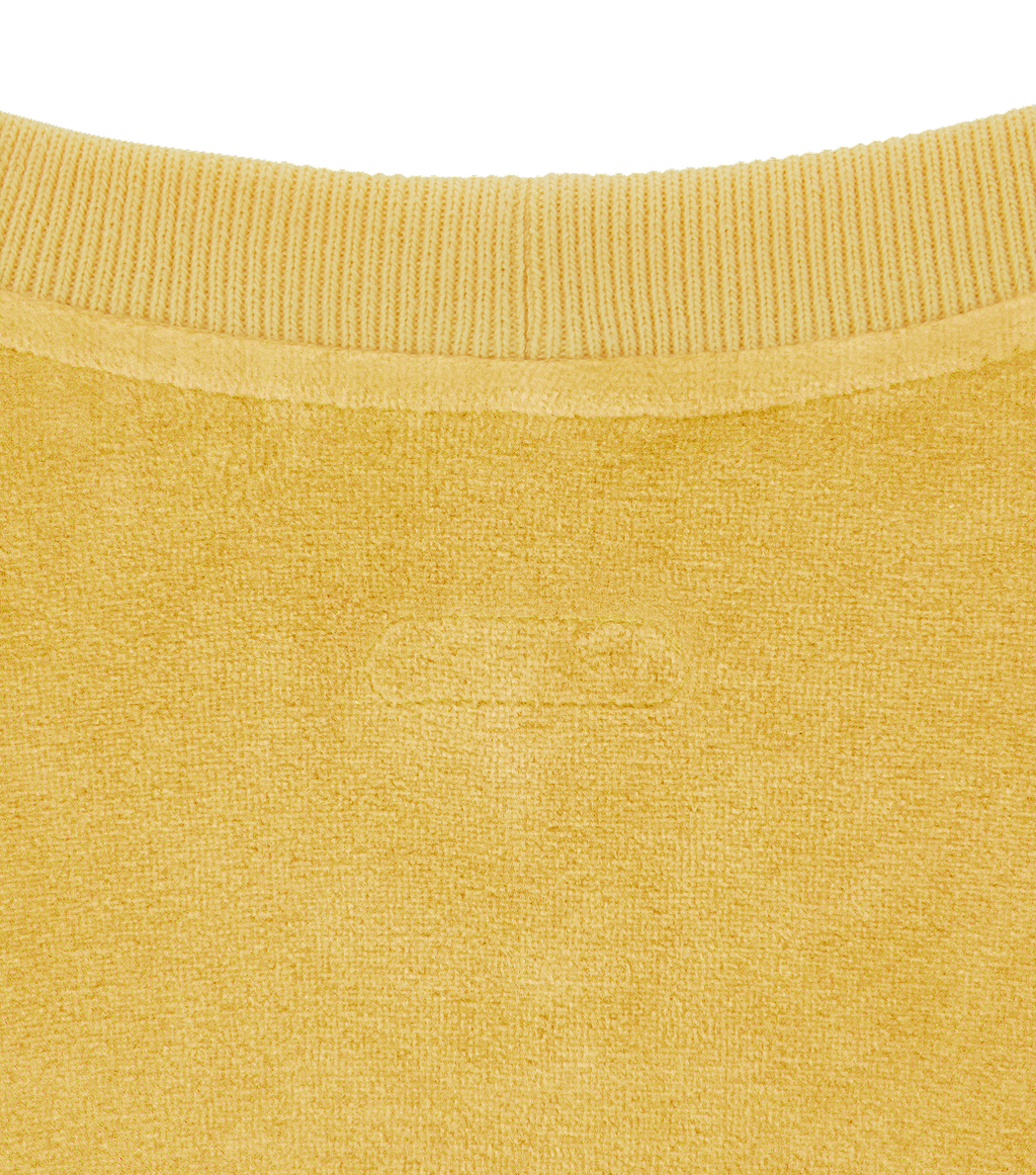 Llege - Velour Oversized Sweatshirt (Yellow) product image 4 | TRAB K-Fashion Australia