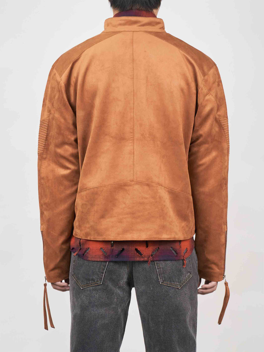 Juntae Kim - Embossed Leather Biker Jacket (OC1) product image 5 | TRAB K-Fashion Australia