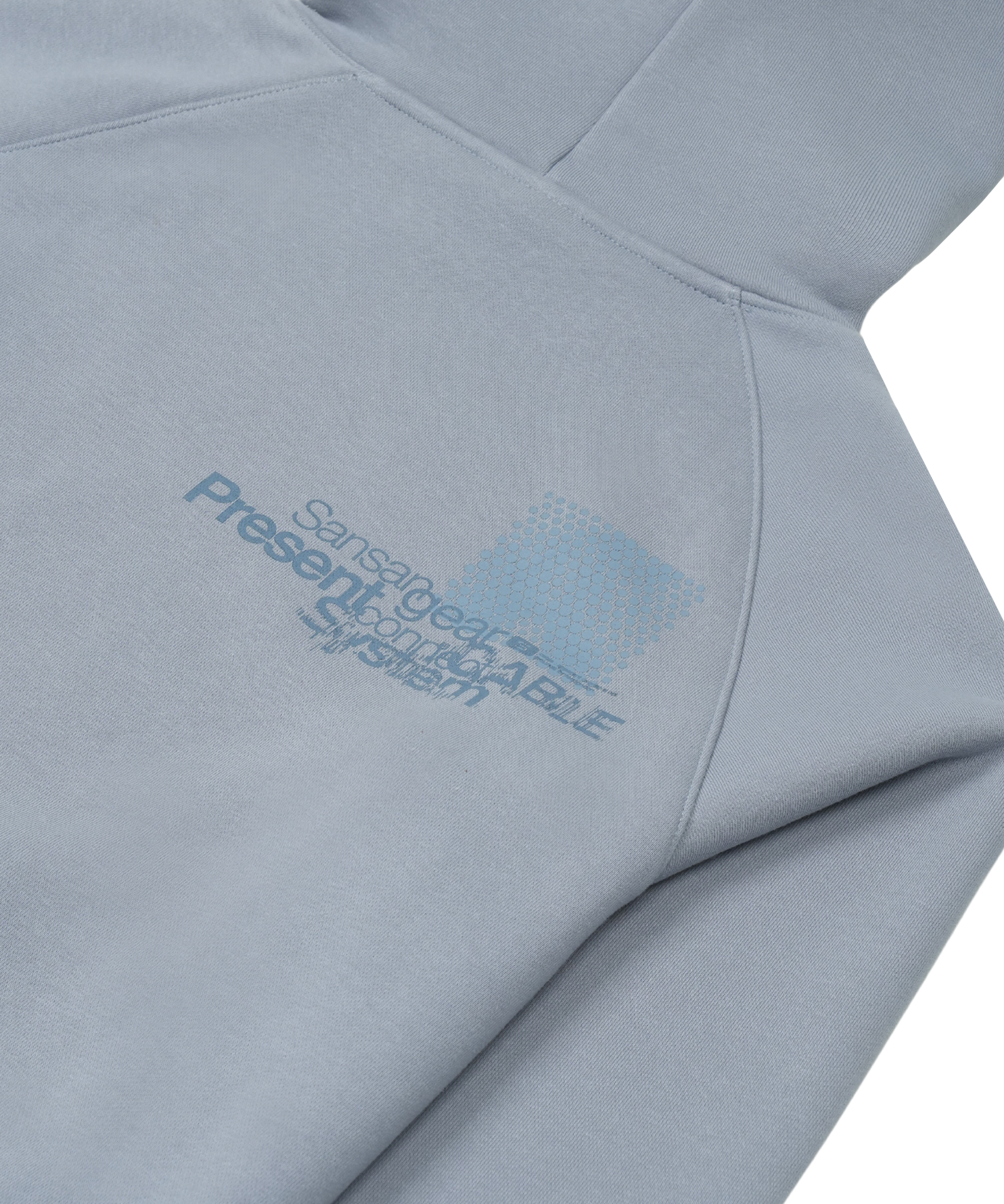 San San Gear - Logo Hoodie (Sky Blue) product image 4 | TRAB K-Fashion Australia