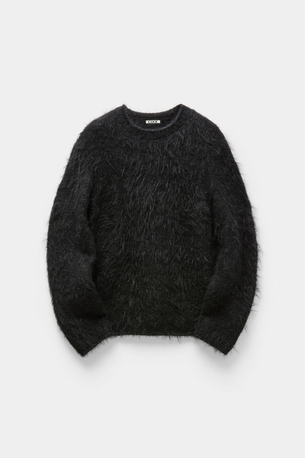 Coor - Fuzzy Oversized Knit (Black) product image 1 | TRAB K-Fashion Australia