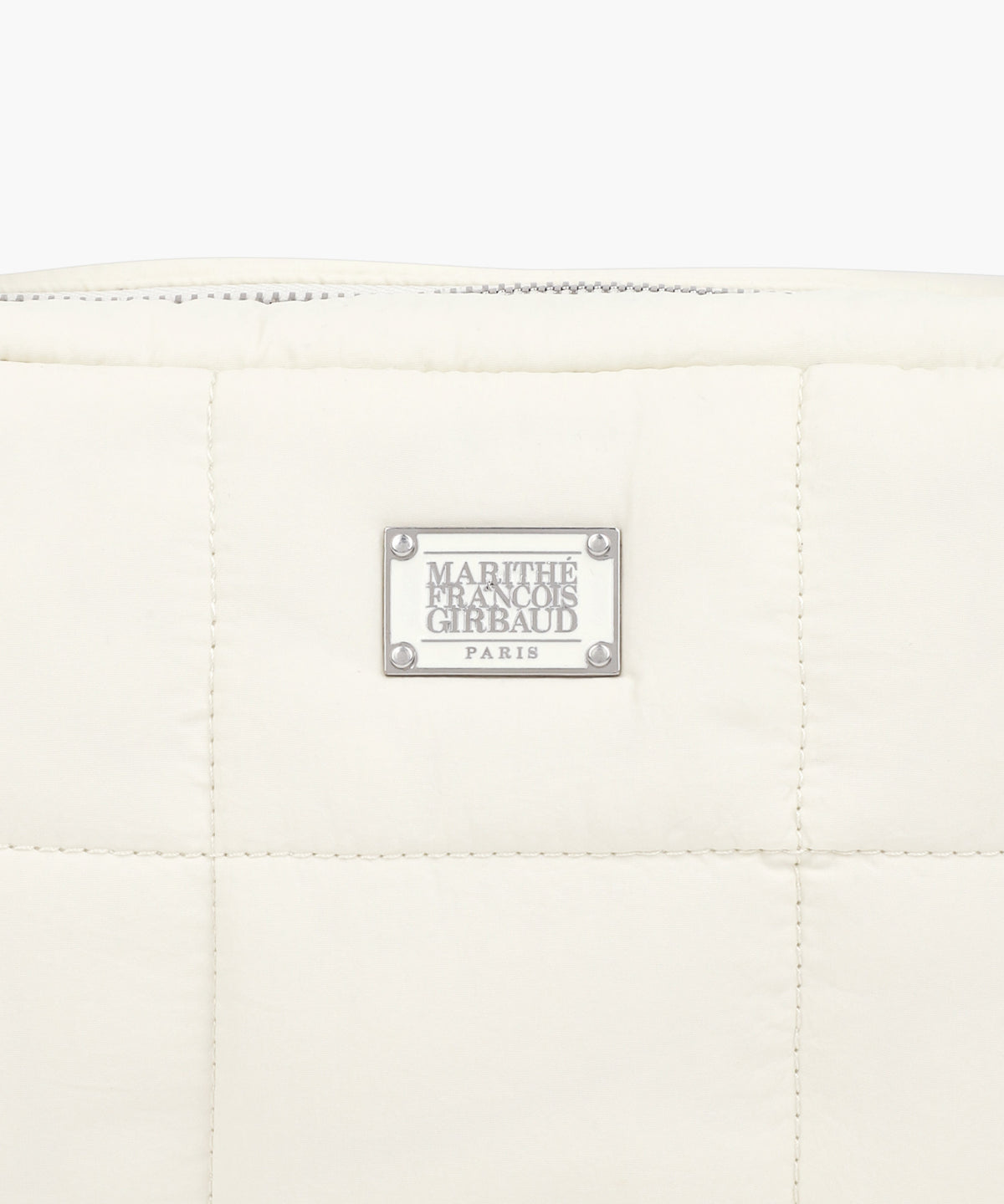 Marithe & Francois Girbaud - Classic Logo Padding Cross Bag (Ivory) product image 4 | TRAB K-Fashion Australia