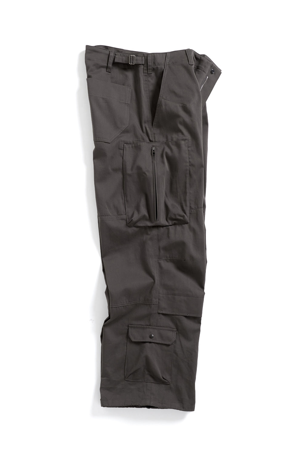 Hatchingroom - Zip Cargo Work Pants Mud (Brown) product image 3 | TRAB K-Fashion Australia