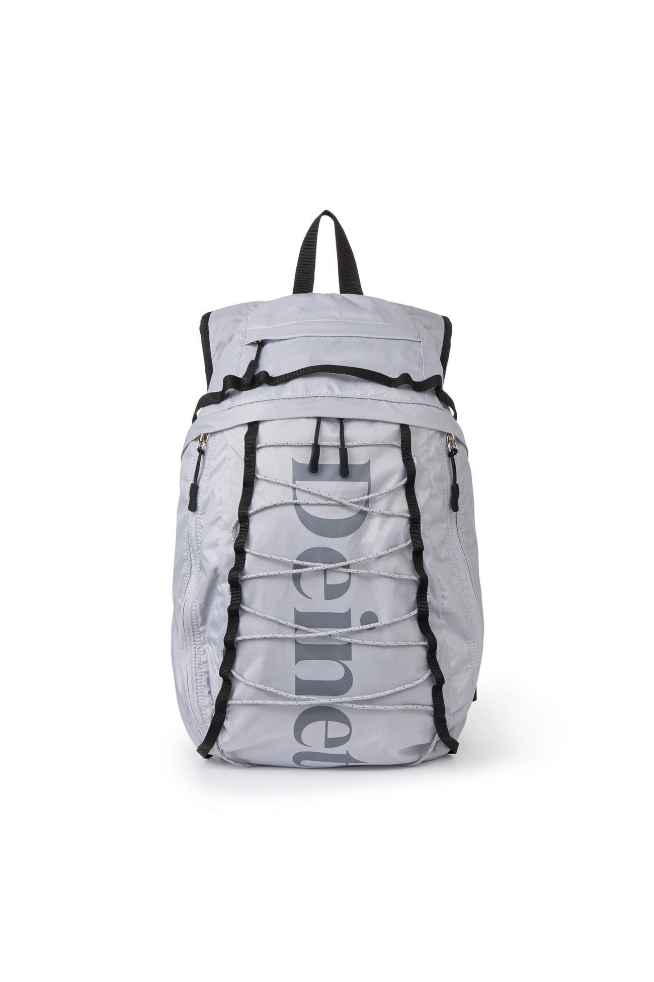 Deinet - Nylon Essential Logo Backpack (Grey) product image 1 | TRAB K-Fashion Australia