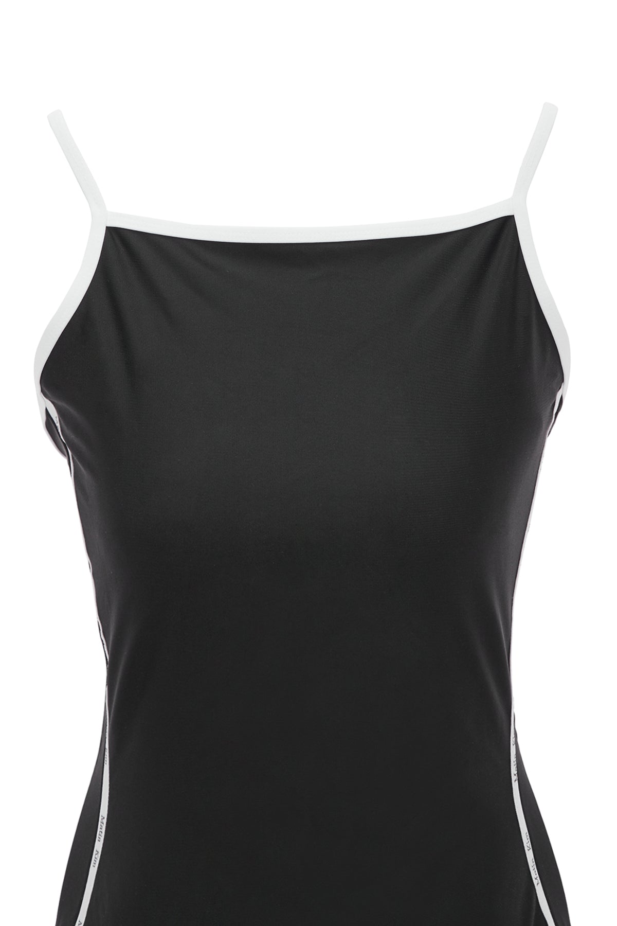 Matin Kim - Logo Strap Swimsuit (Black) product image 3 | TRAB K-Fashion Australia