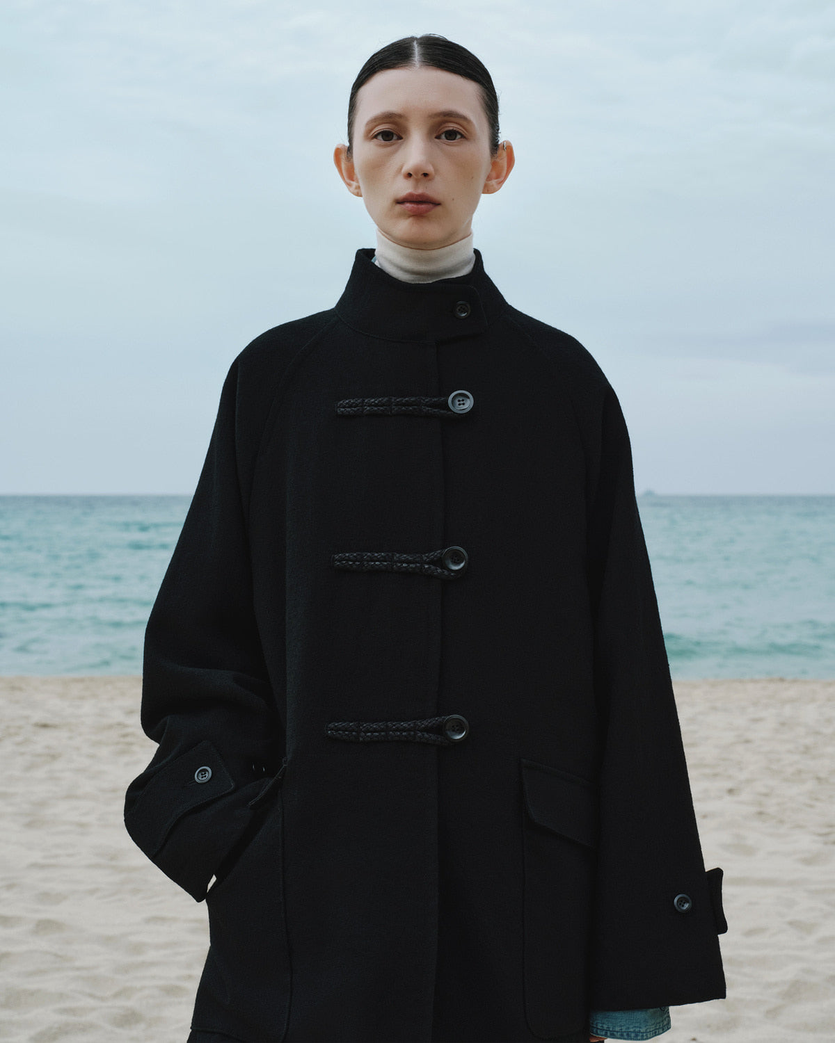 Eastlogue - Navigator Coat (Black) product image 2 | TRAB K-Fashion Australia