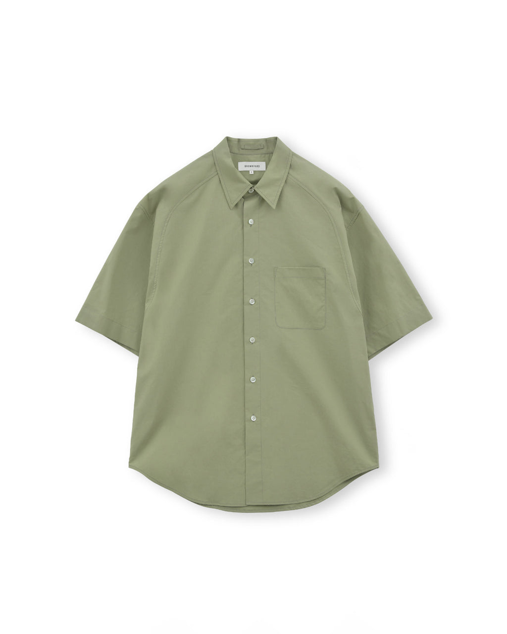 Brownyard - Half Shirt (Olive) product image 3 | TRAB K-Fashion Australia