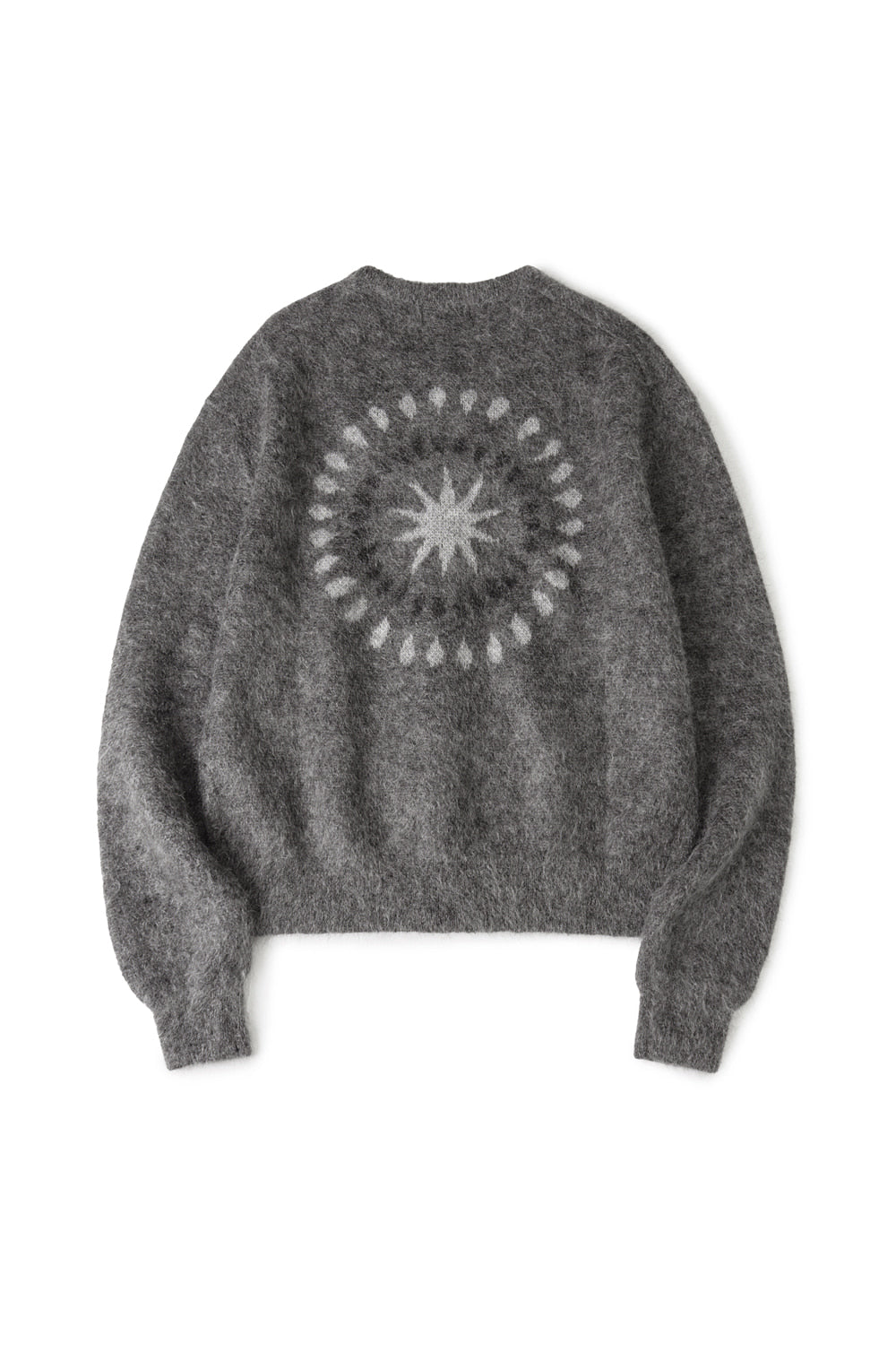 Hatchingroom - Hanabi Mohair Cardigan (Grey) product image 2 | TRAB K-Fashion Australia