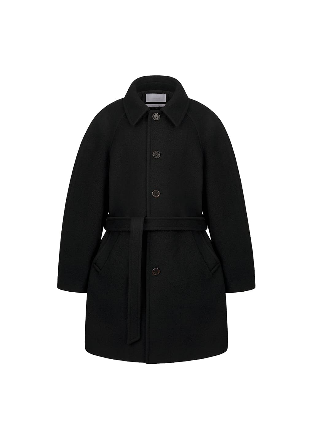 Amomento - men's raglan coat (Black) product image 7 | TRAB K-Fashion Australia