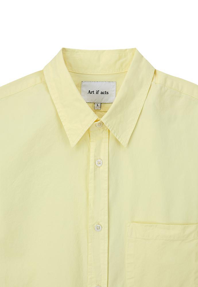 Art if acts - Saint Garment-dyed Shirt (Liberty Yellow) product image 11 | TRAB K-Fashion Australia