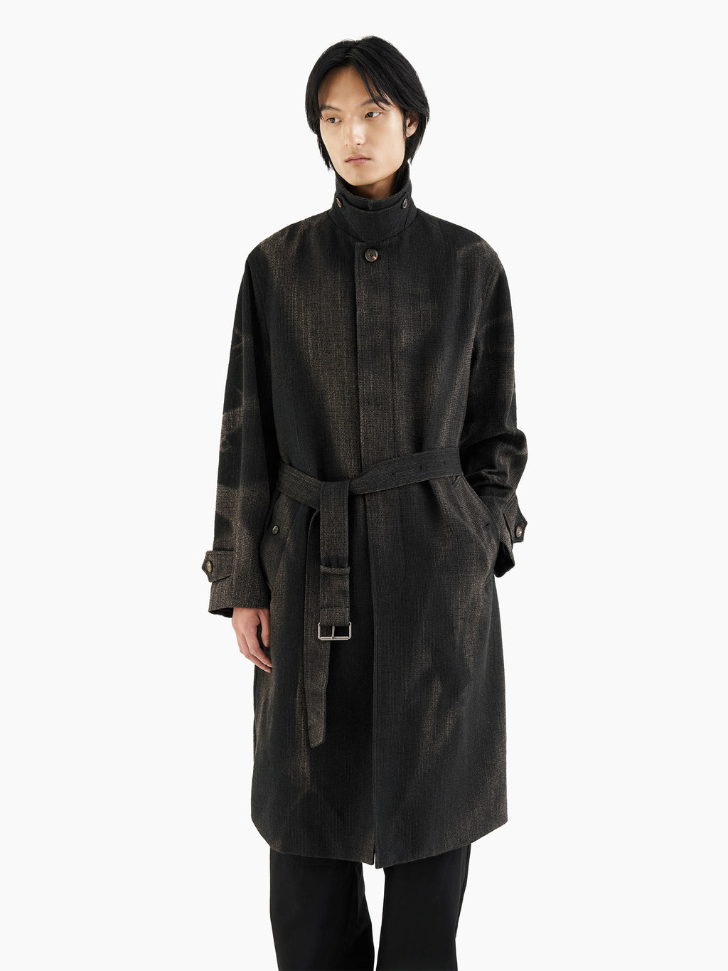 Jiyong Kim - Sun-Bleached Mac Coat (Ilmin Museum Of Arts) product image 3 | TRAB K-Fashion Australia