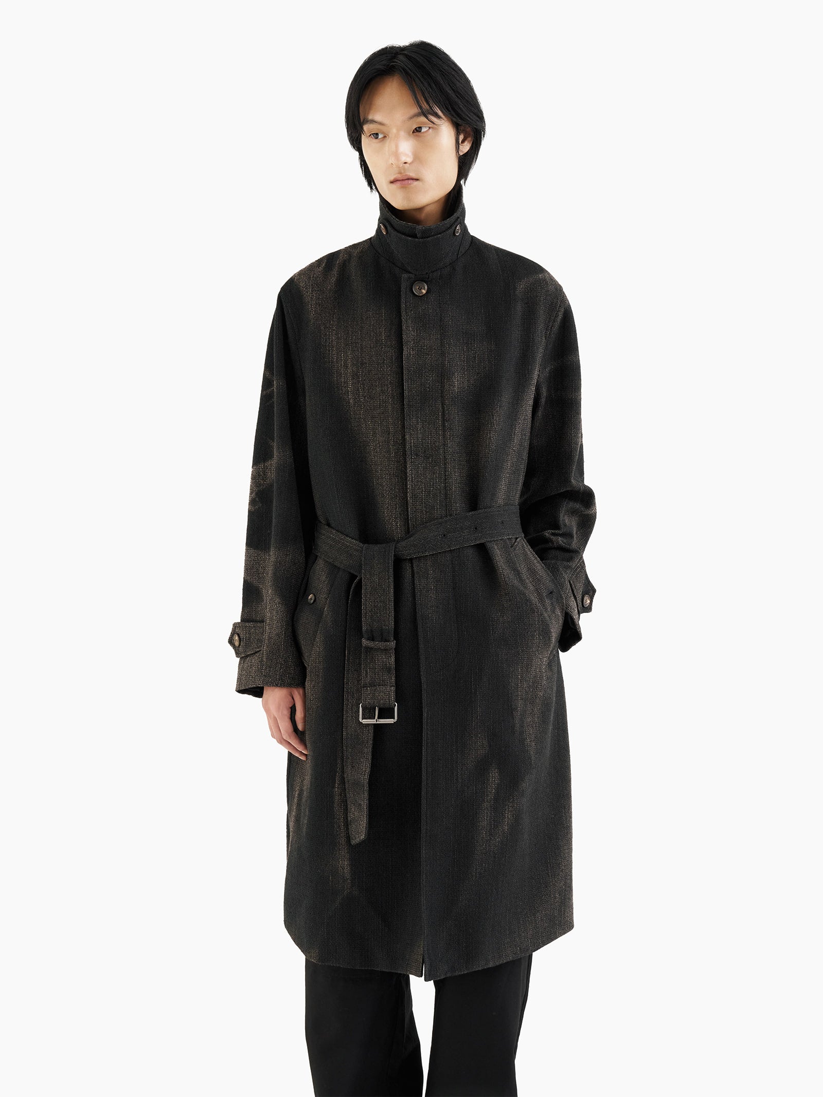 Jiyong Kim - Sun-Bleached Mac Coat (Ilmin Museum Of Arts) product image 3 | TRAB K-Fashion Australia