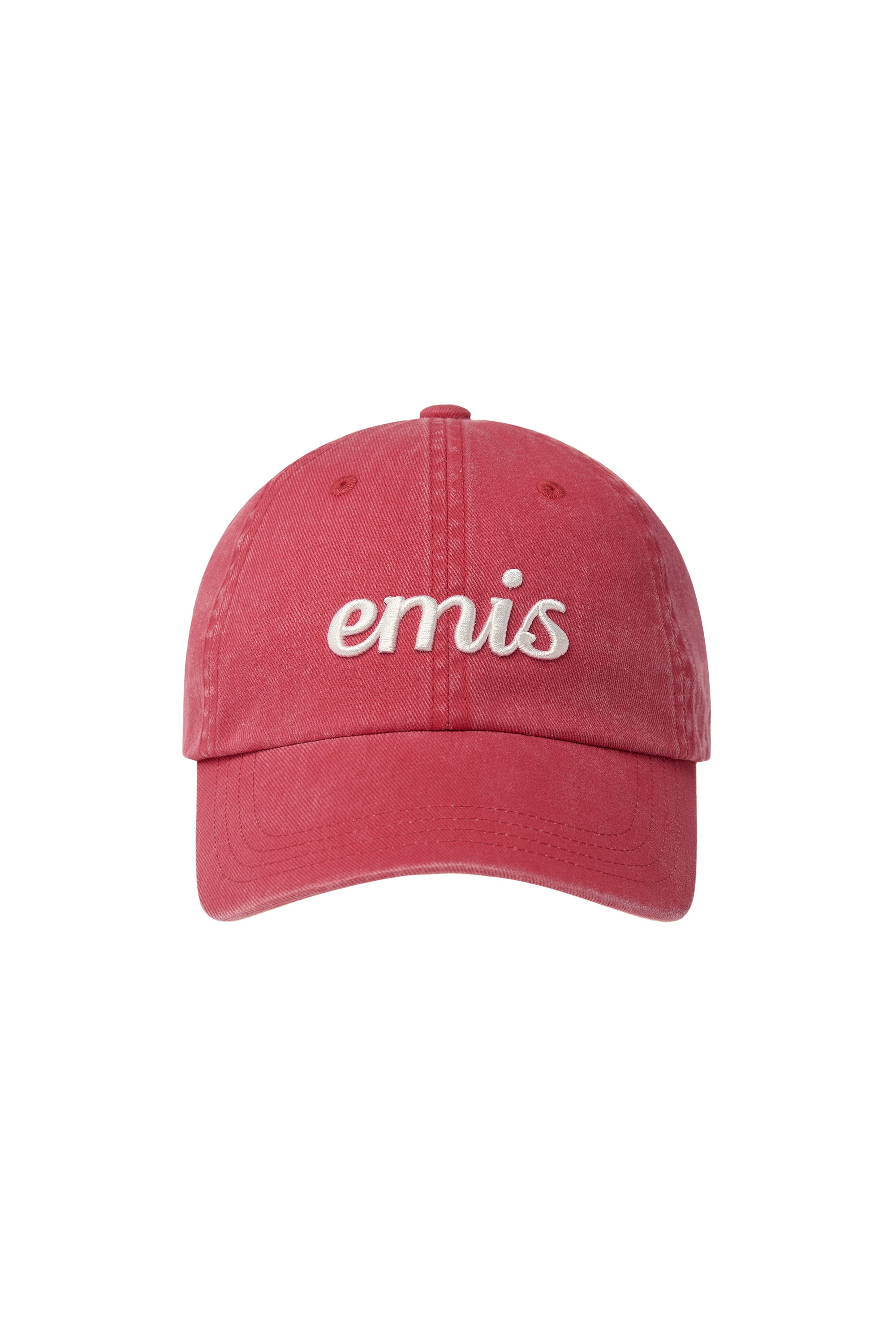 Emis - Vintage Pigment Ball Cap (Red) product image 1 | TRAB K-Fashion Australia