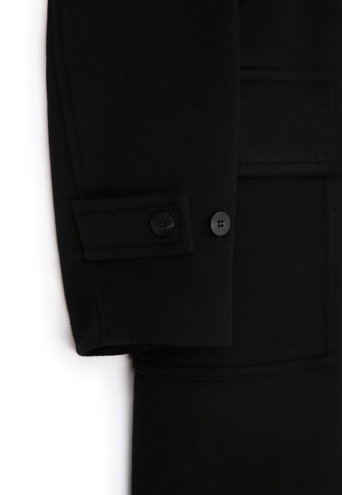 Art if acts - Hooded Coat (Black) product image 15 | TRAB K-Fashion Australia