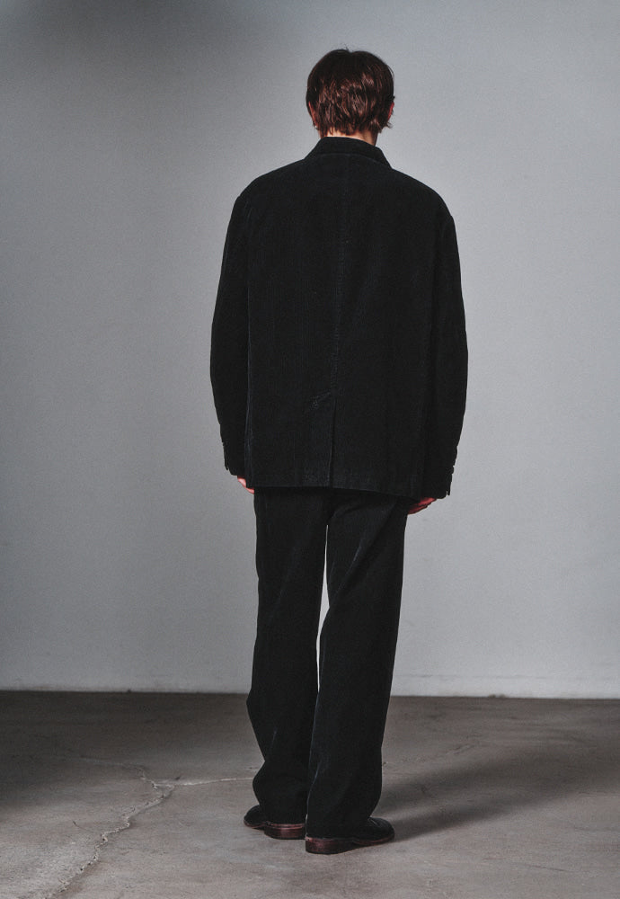 Art if acts - Garment Washed 3 Button Corduroy Blazer (Black) product image 3 | TRAB K-Fashion Australia
